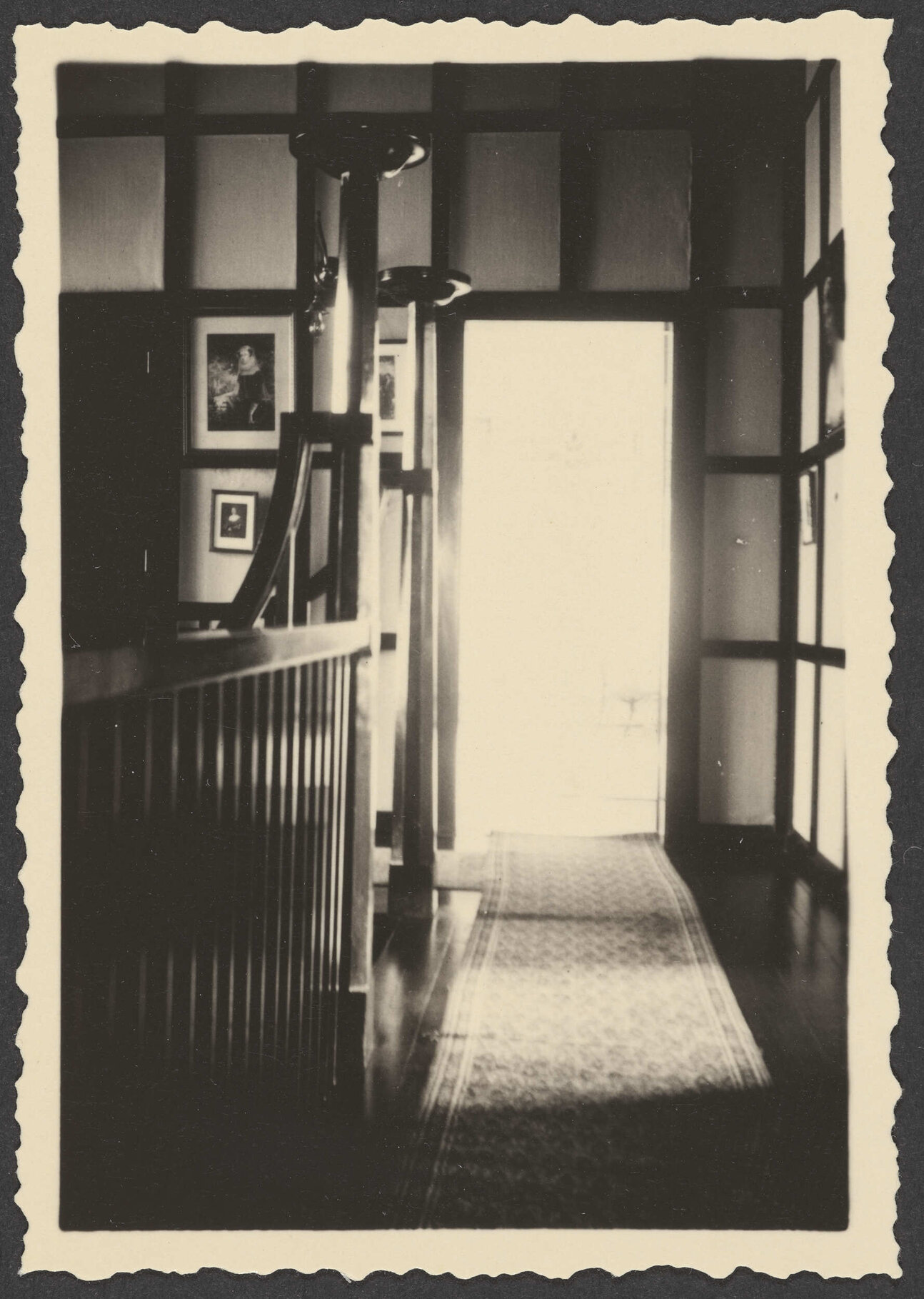 Stair landing at Manono