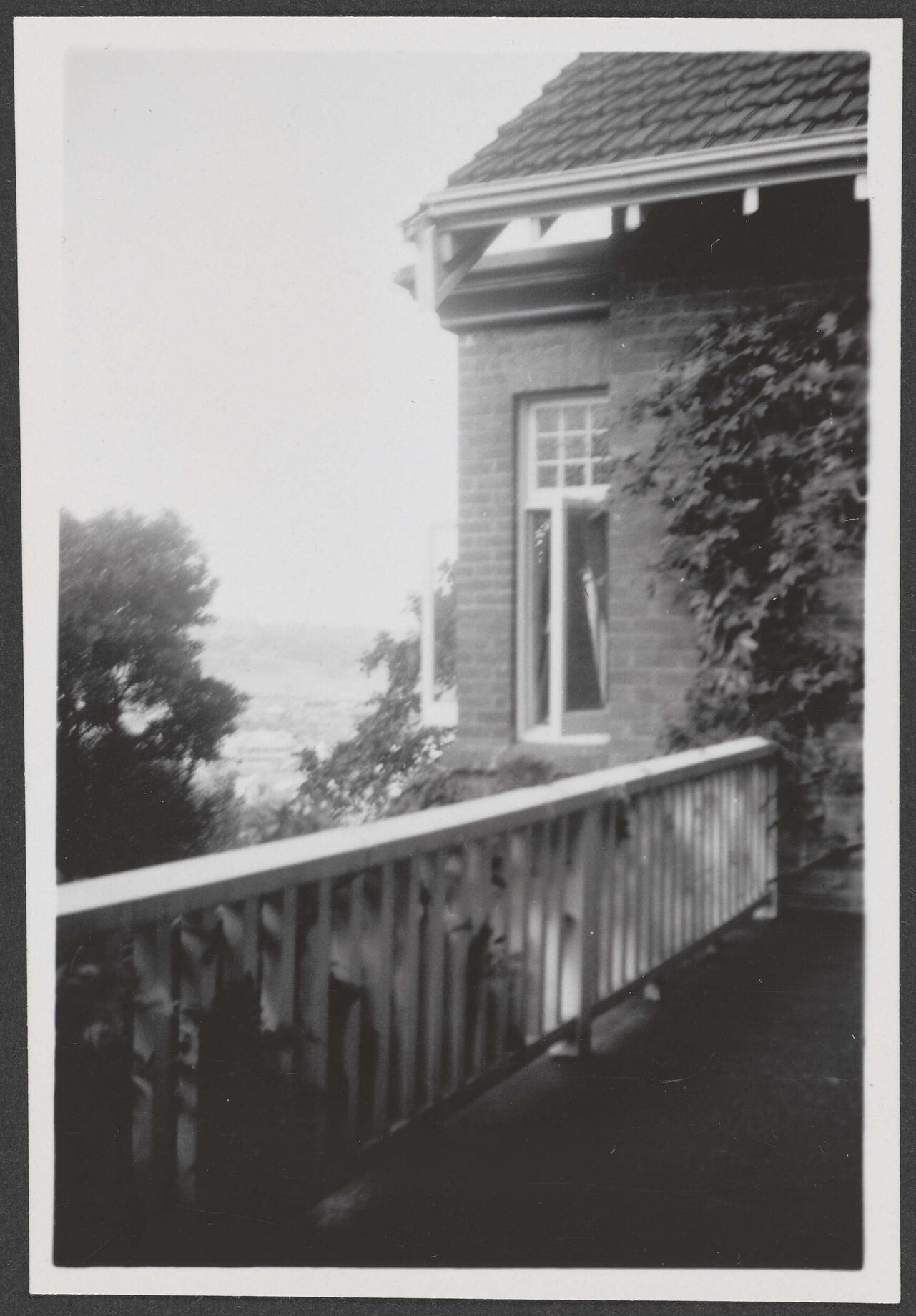 View off the balcony at Manono