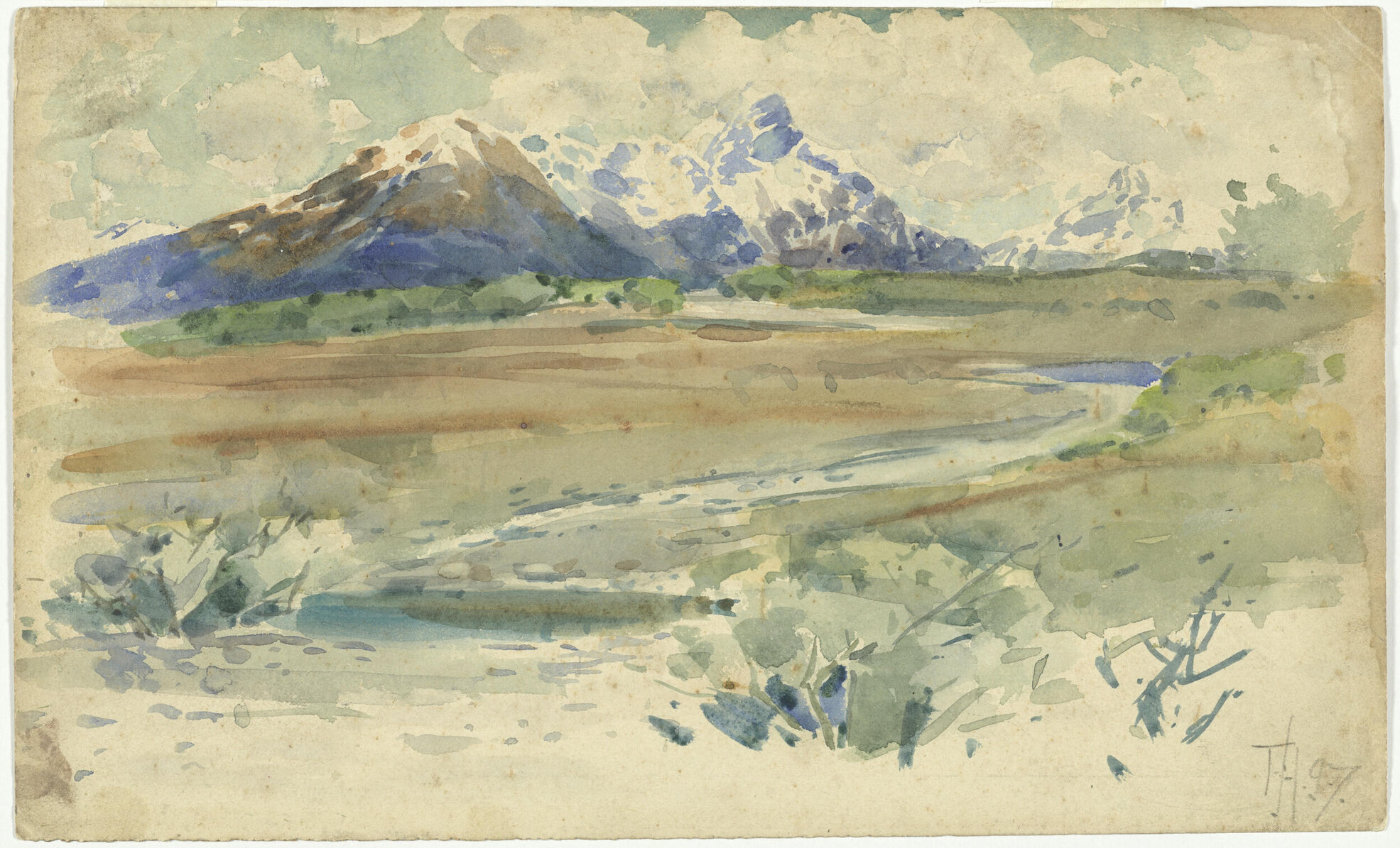 Mountain scene