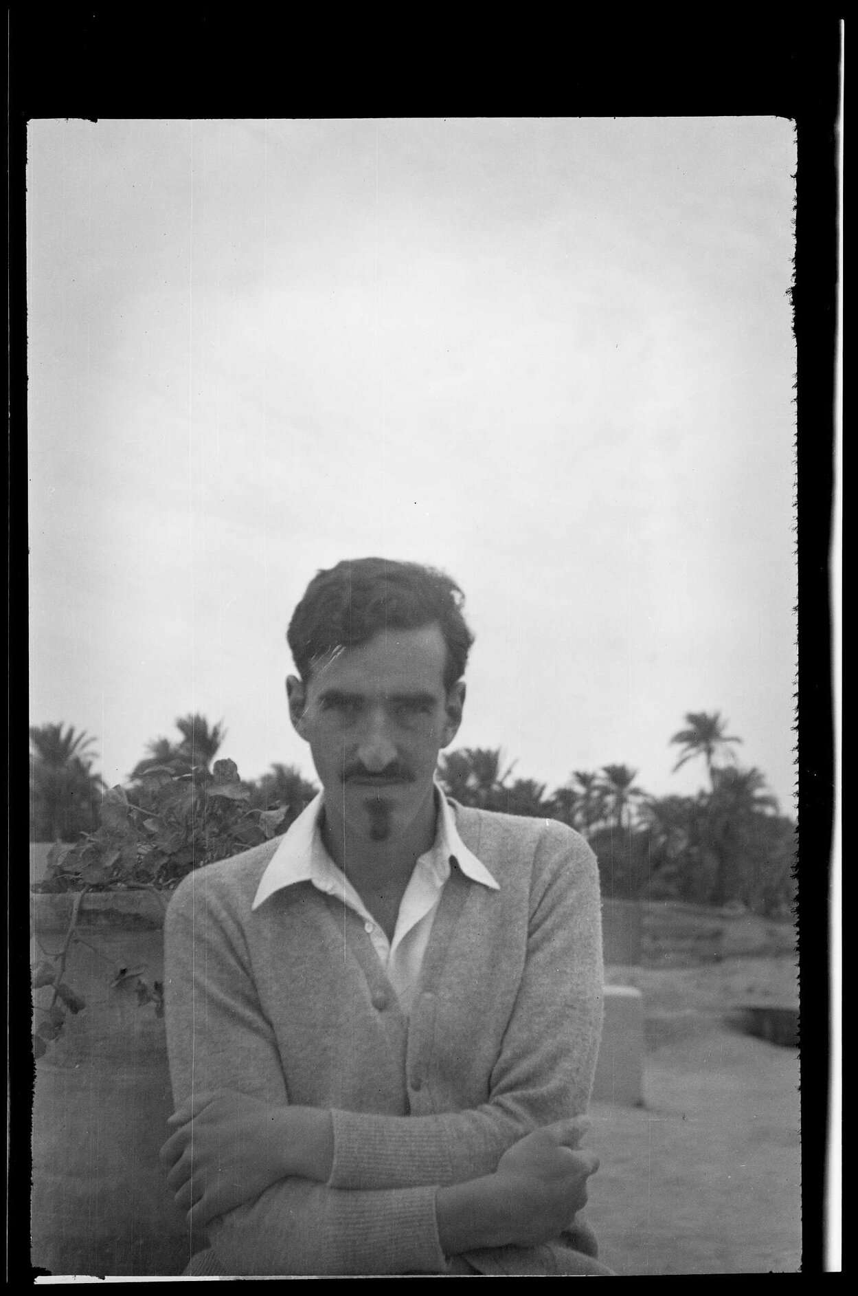 Charles Brasch [at Tell el Amarna?]