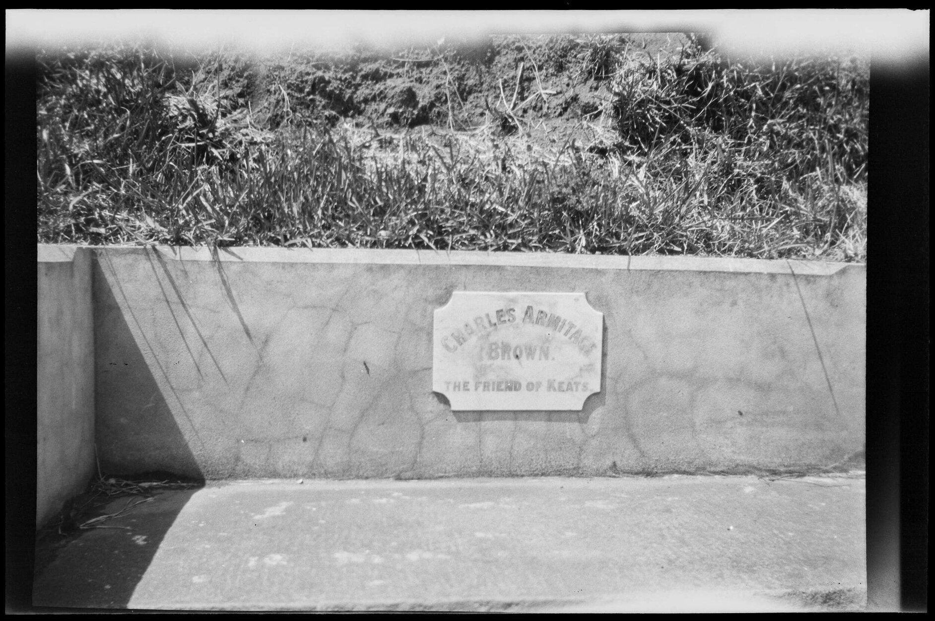 Grave of Charles Armitage Brown 'the Friend of Keats'