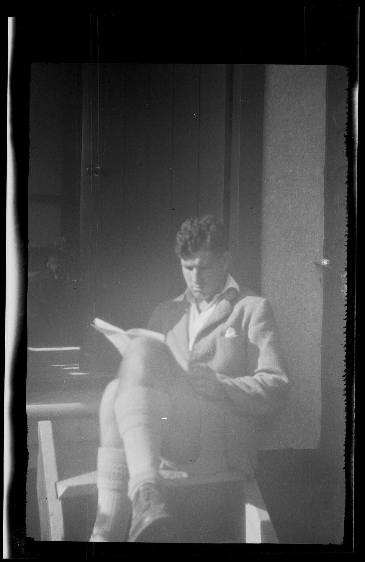 James Bertram reading