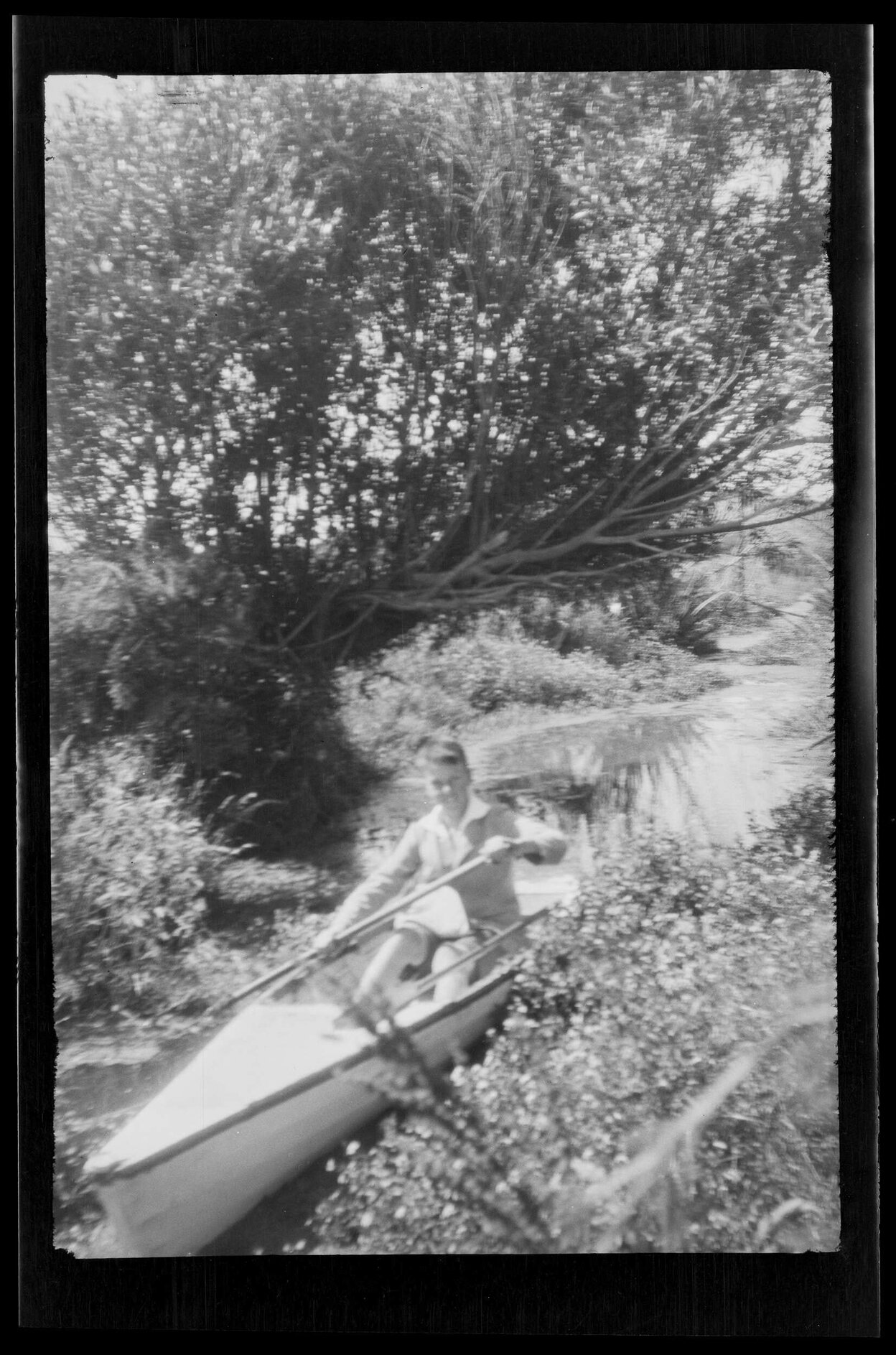 Boy in a boat