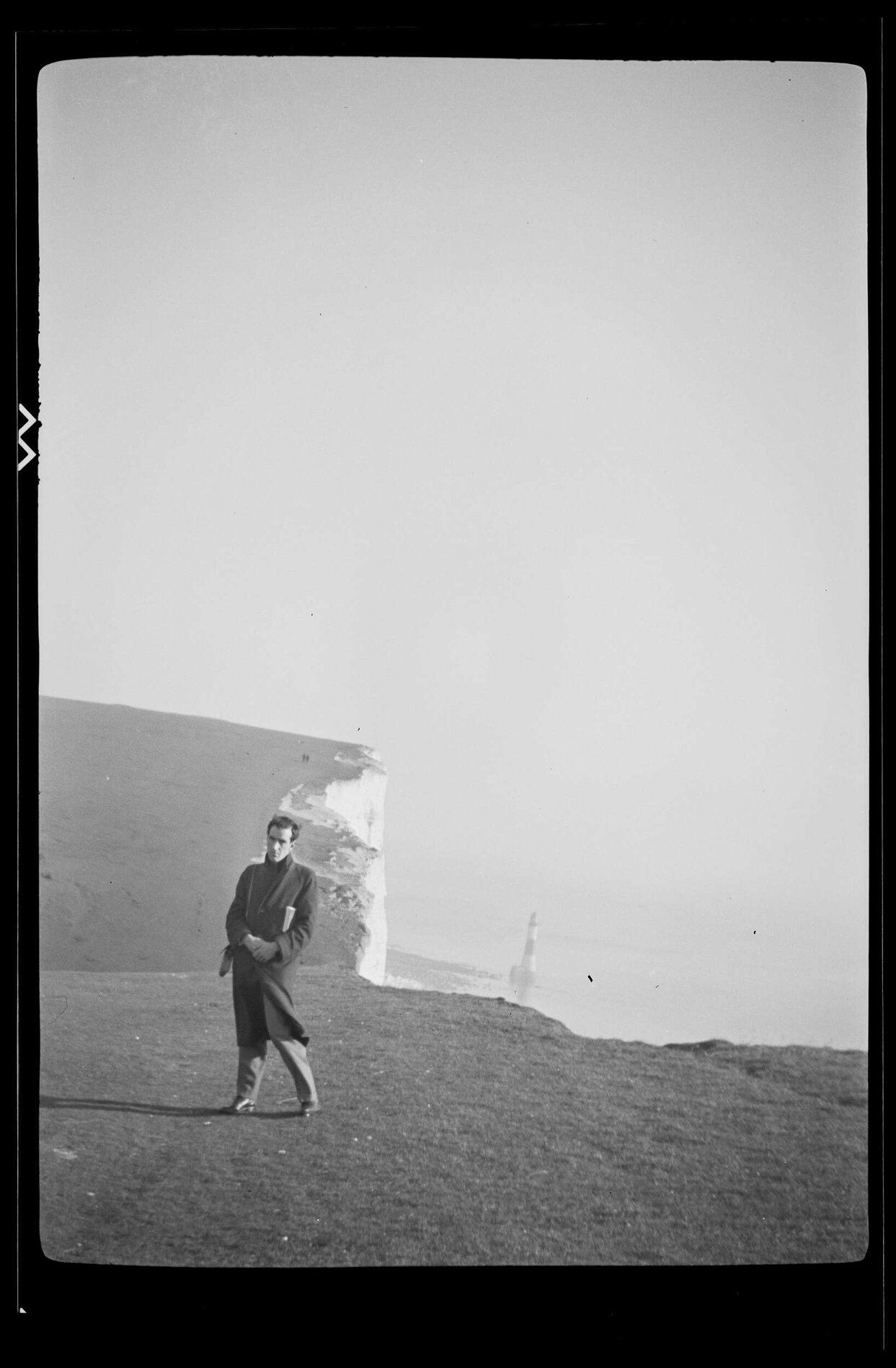 Charles Brasch at Beachy Head