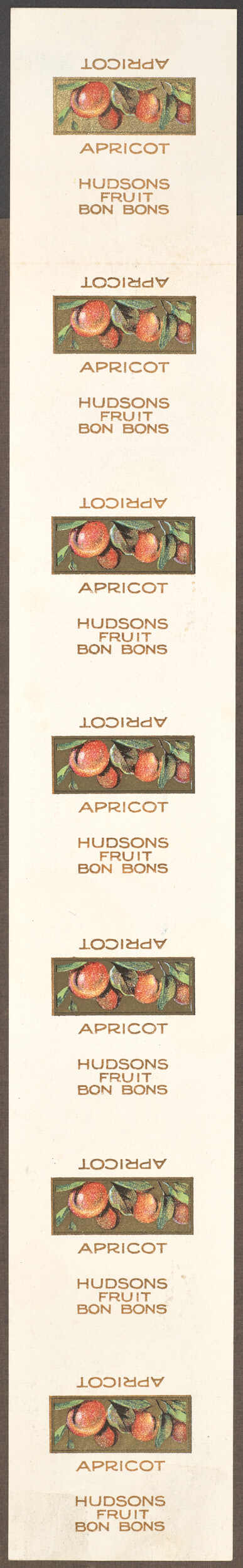 Hudsons Fruit Bon Bons - Apricot [wrapper]