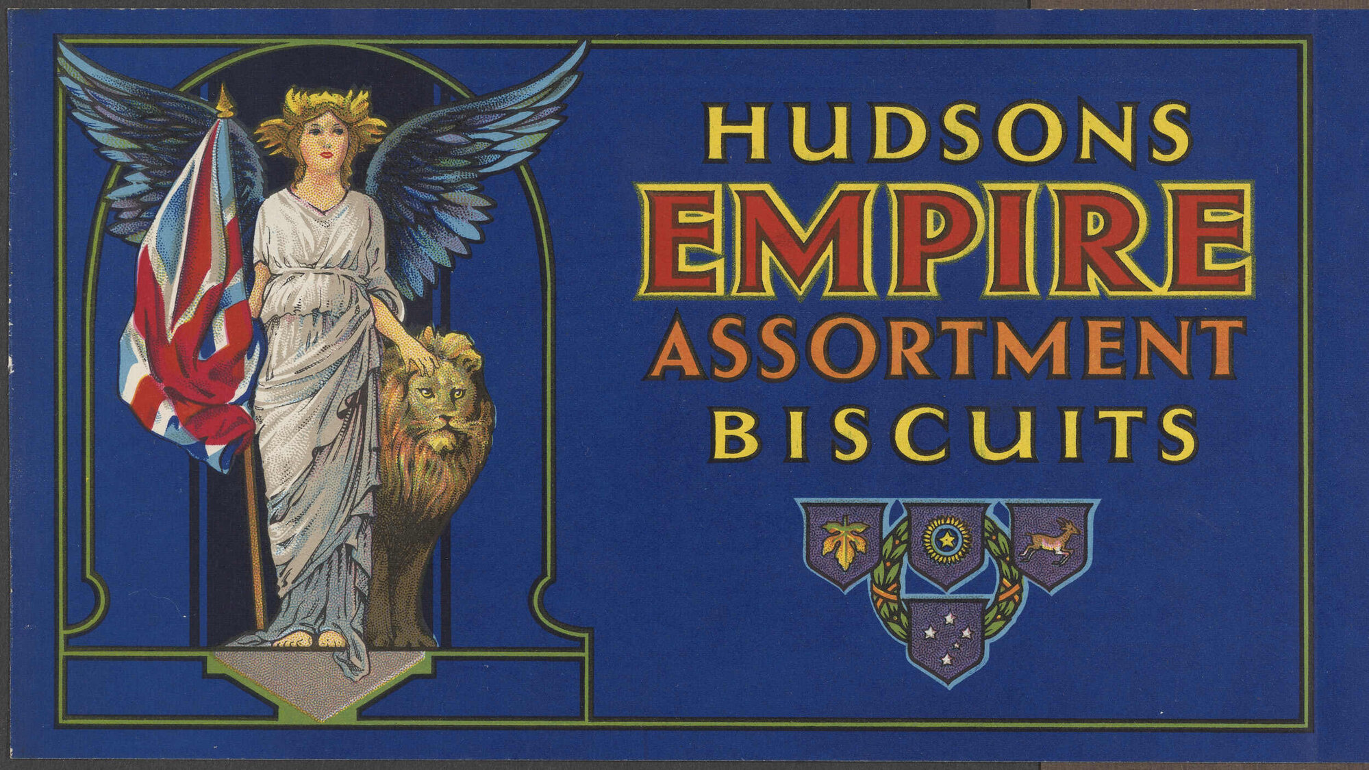 Hudsons Empire Assortment Biscuits [label]