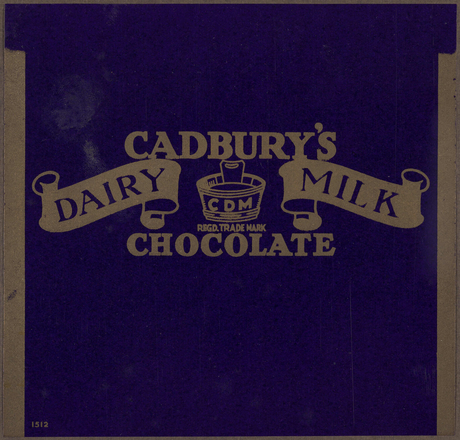 Cadbury's Dairy Milk Chocolate [wrapper]
