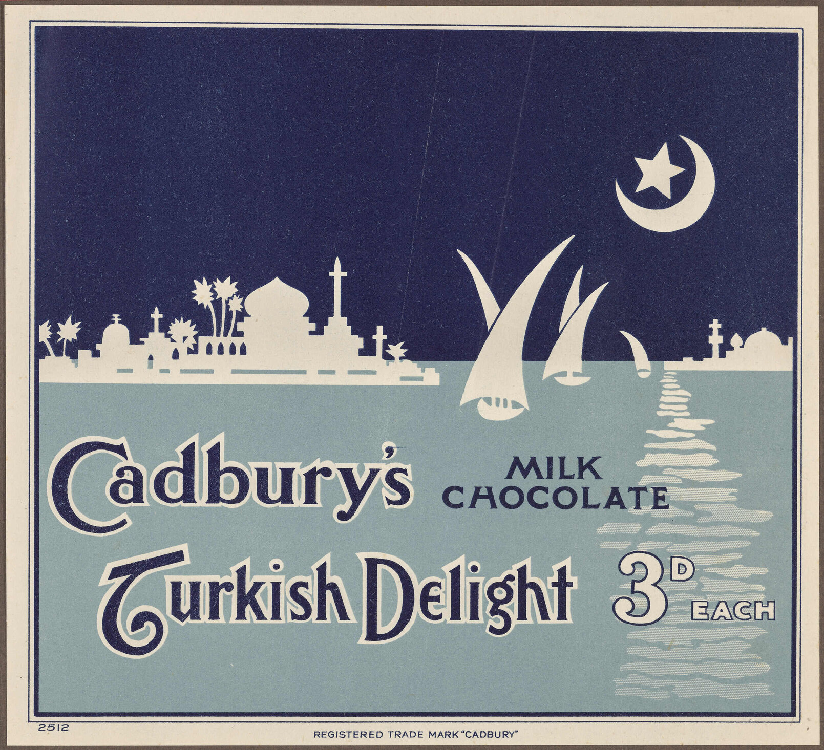 Cadbury's Turkish Delight [label]