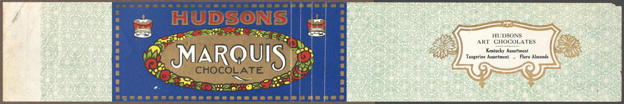 Hudsons Marquis Chocolate [label]