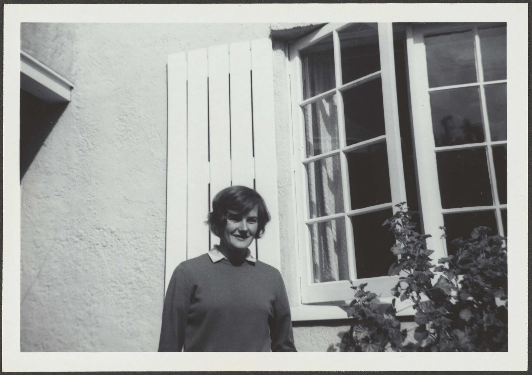 'Caroline [Thompson]- last day in Dunedin leaving Charles. Dec 1966'