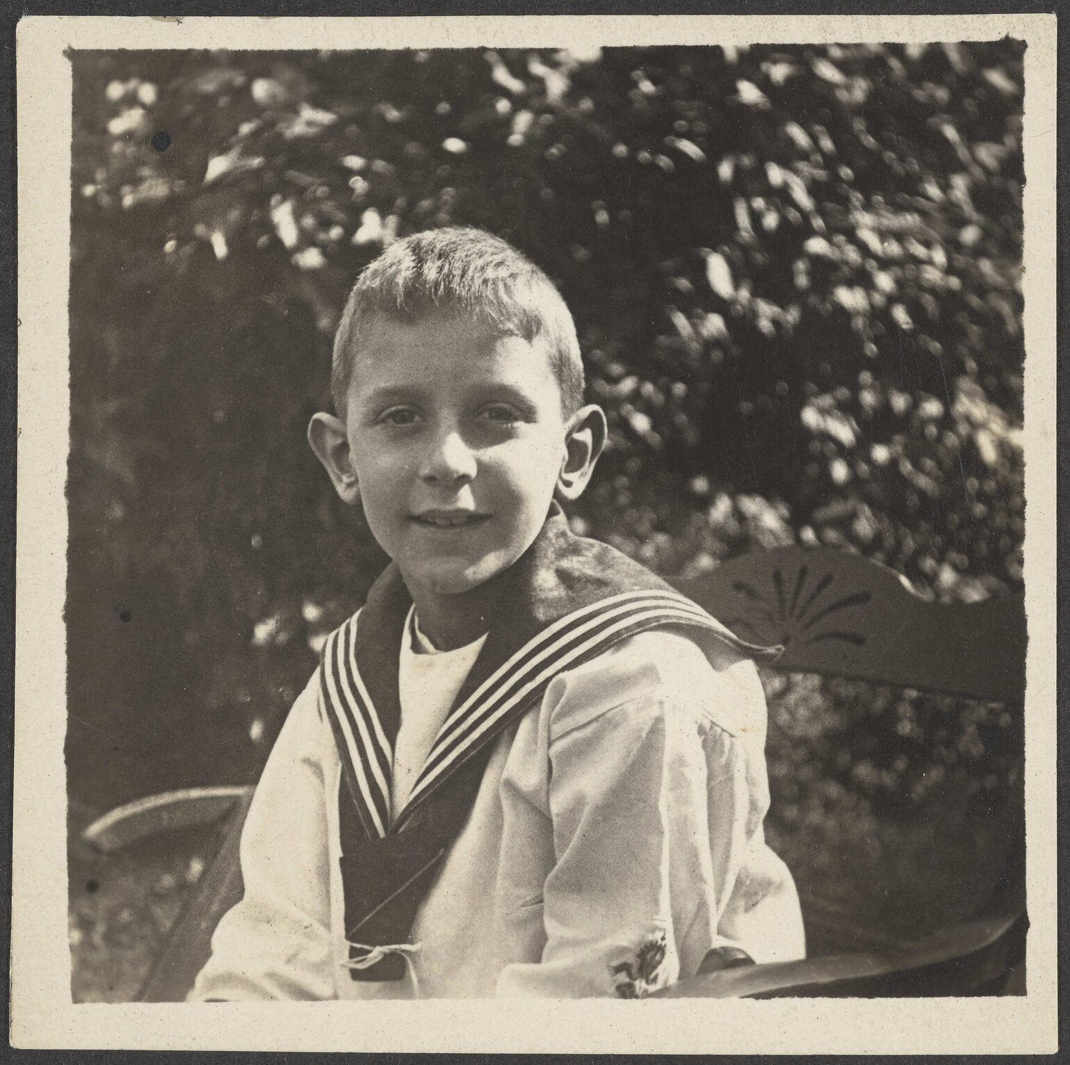Rolf Hallenstein age seven