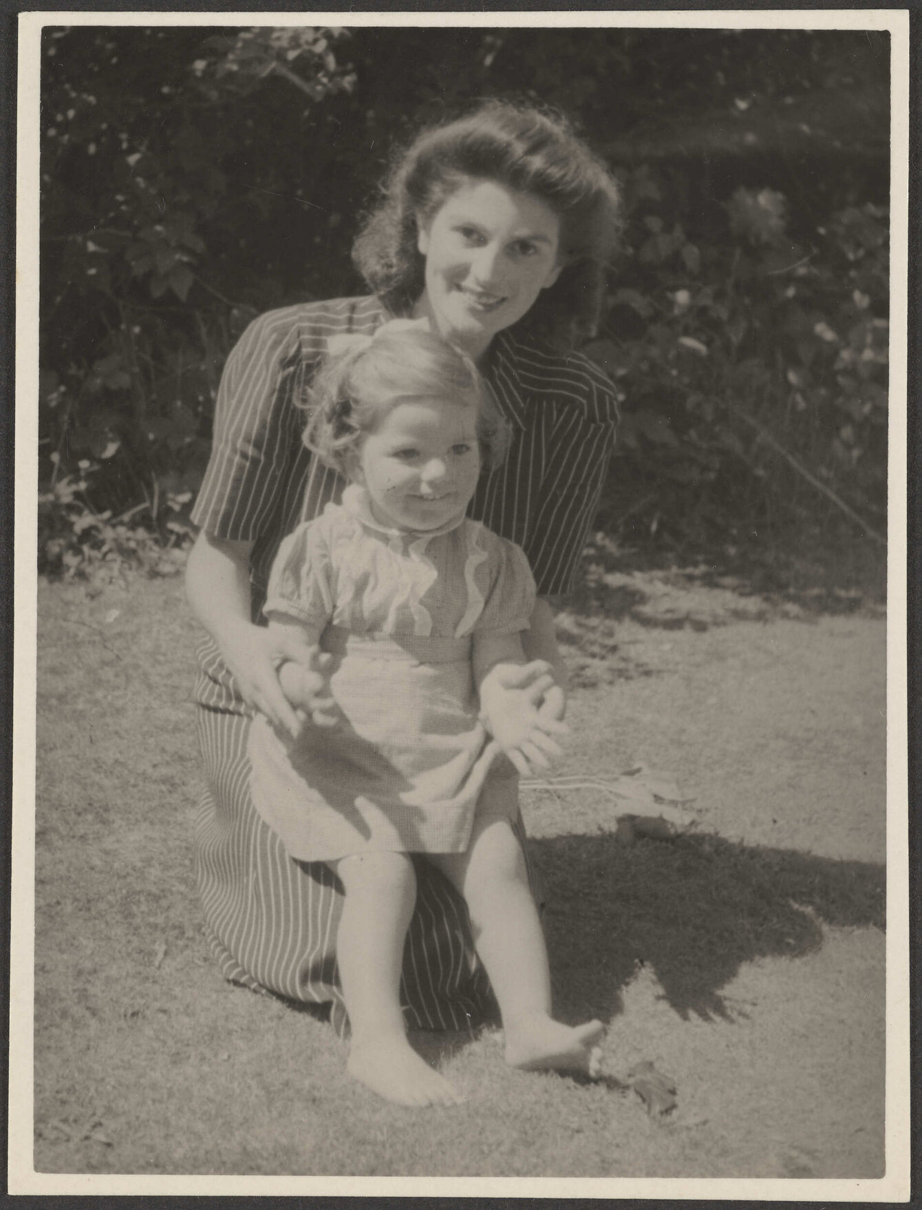 Young girl and woman