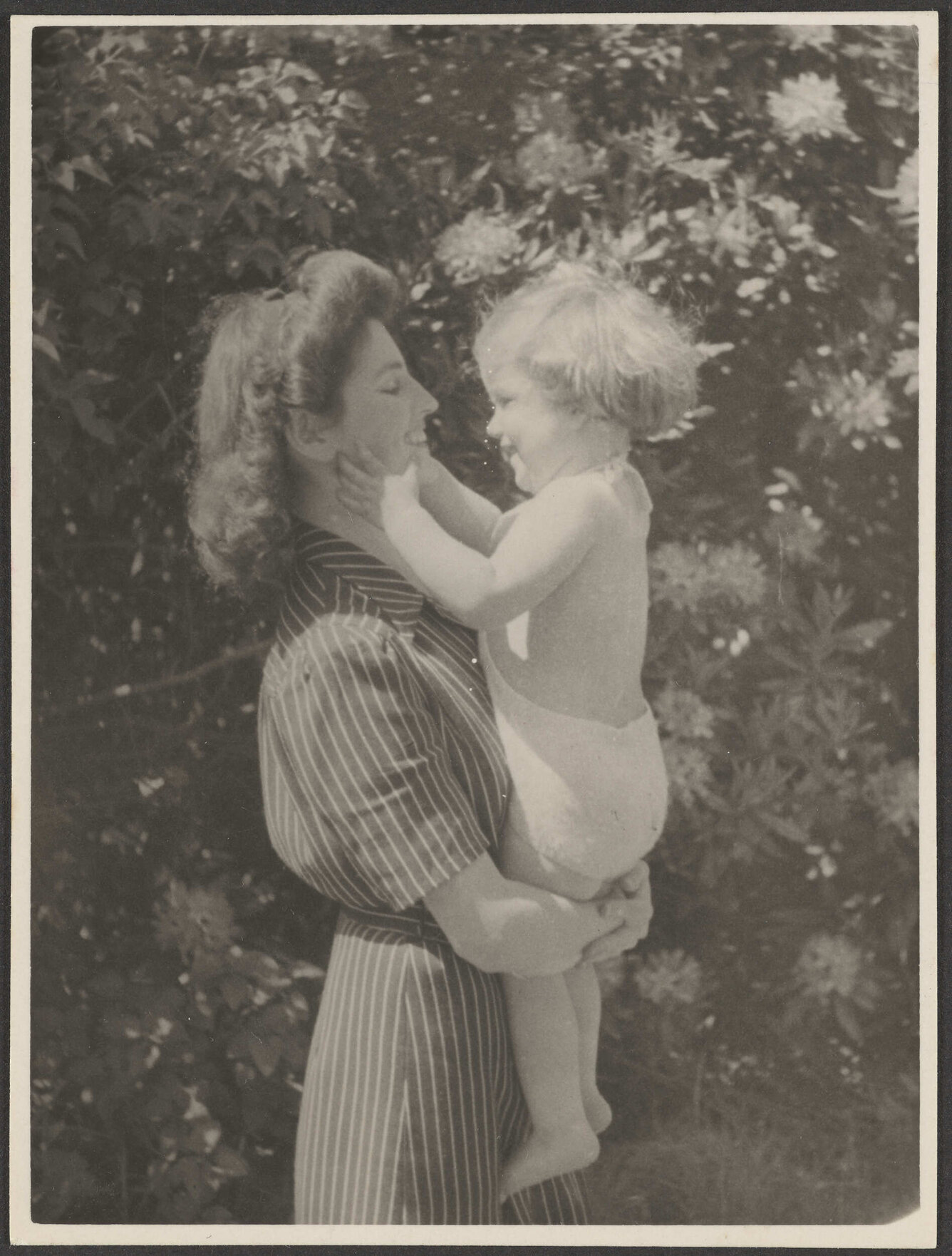 Young girl and woman