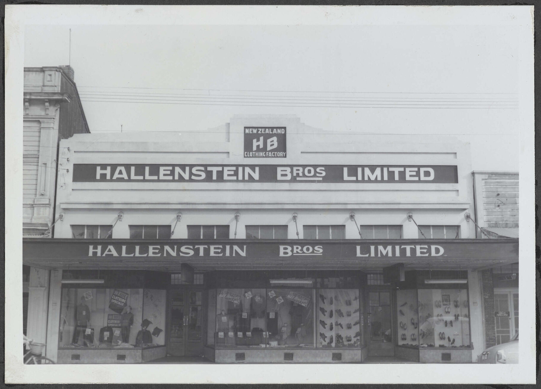 Hallenstein Brothers branch premises, Westport