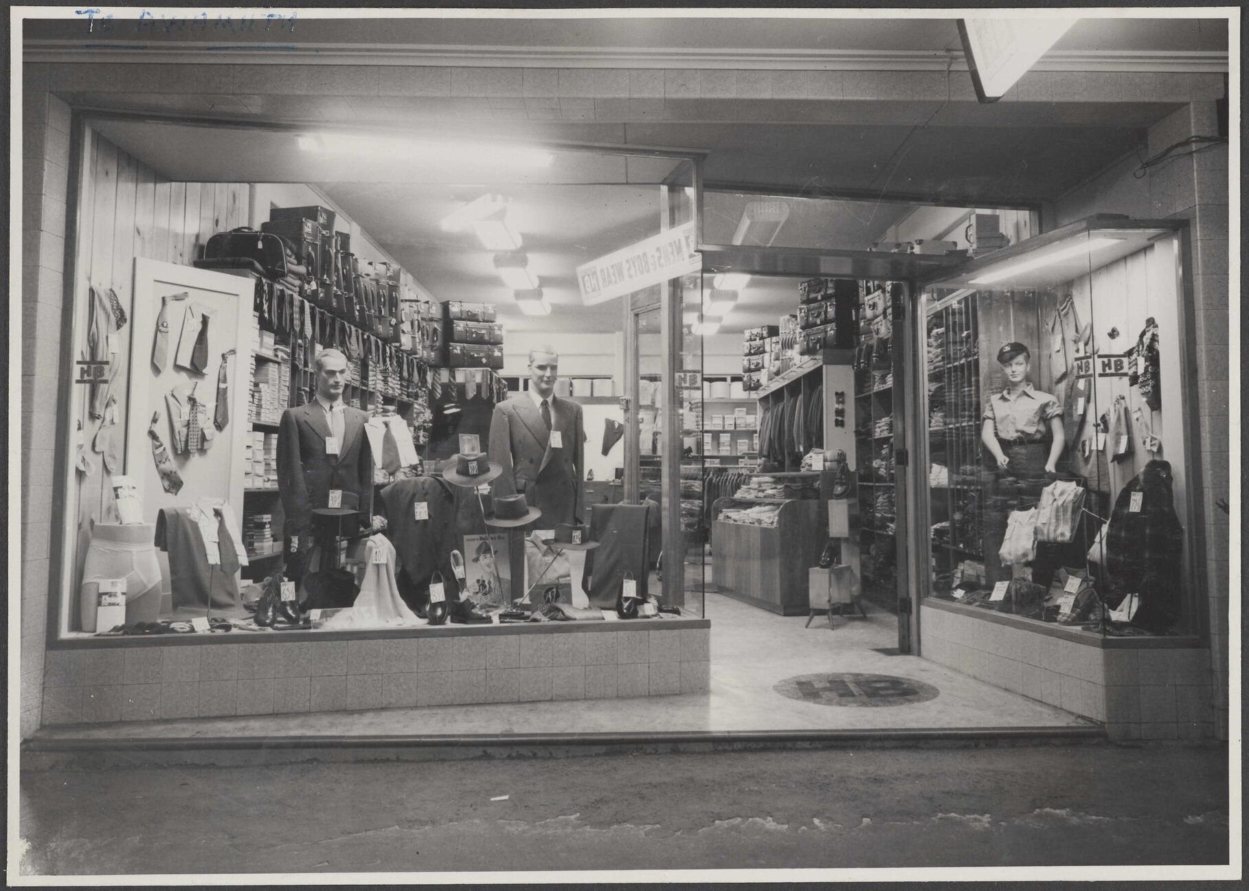 Hallenstein Brothers storefront, Te Awamutu