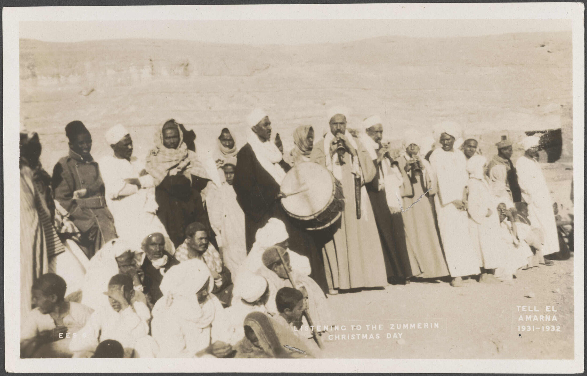 Third part of a postcard from Egypt, from Charles Brasch to family