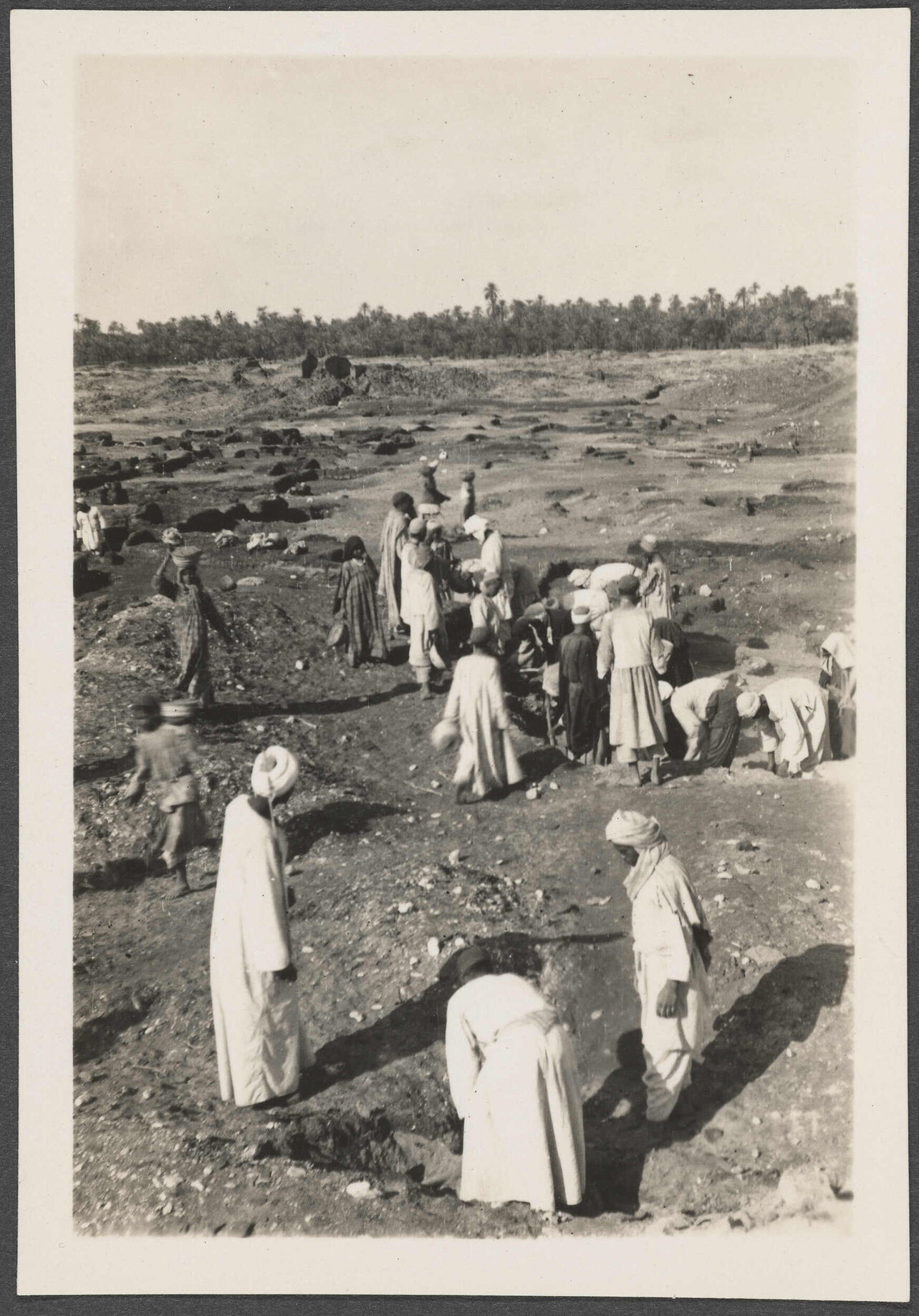 Work at the Southern site