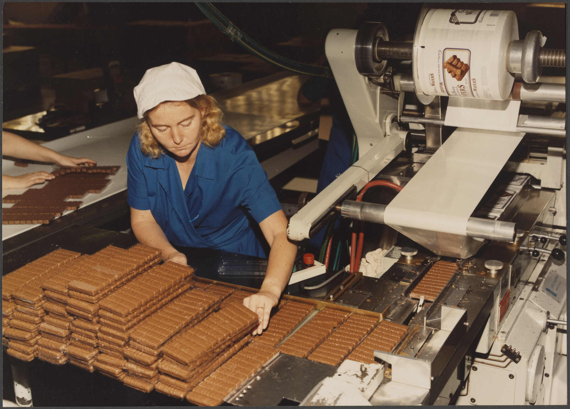 Cadbury Milk Chocolate Wafers production line
