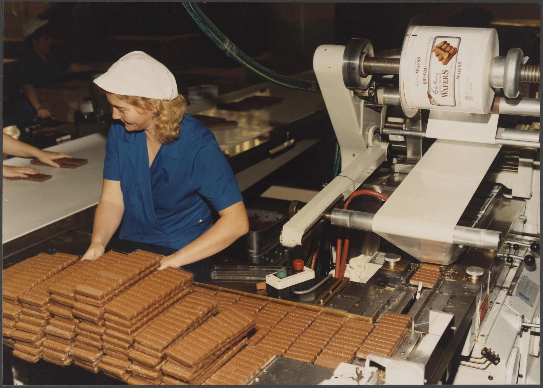 Cadbury Milk Chocolate Wafers production line