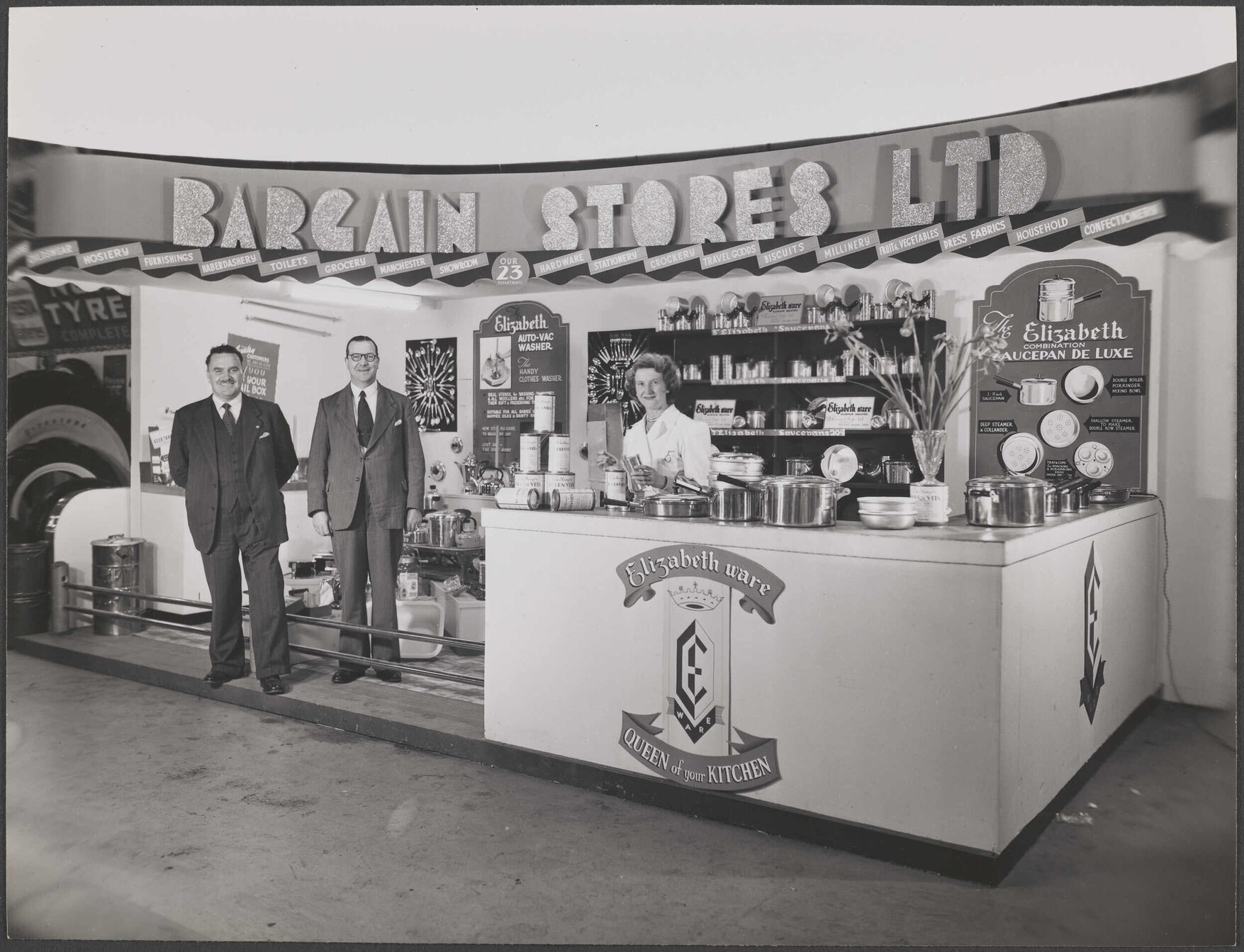 Bargain Stores Ltd trade stand 