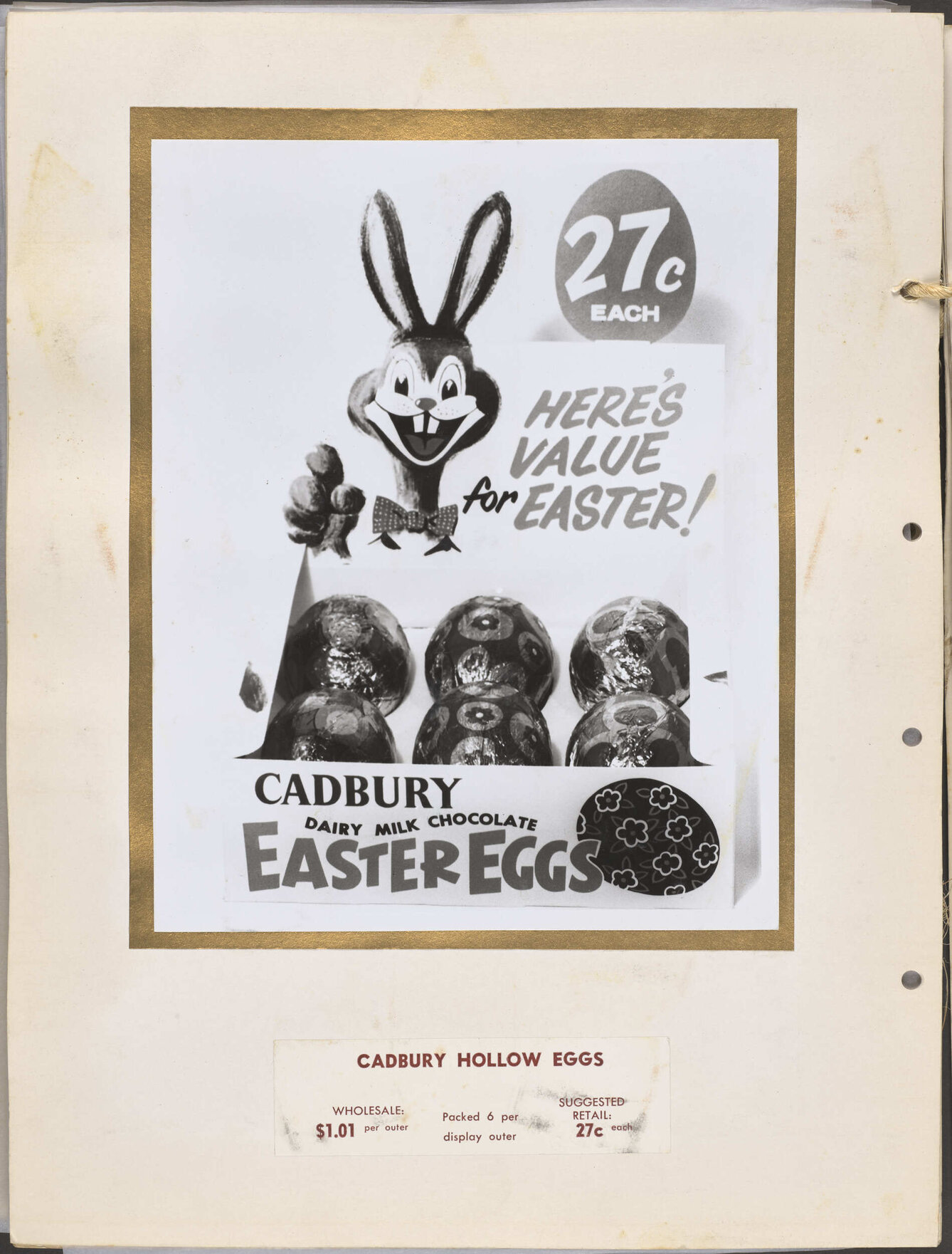 Cadbury Hollow Eggs