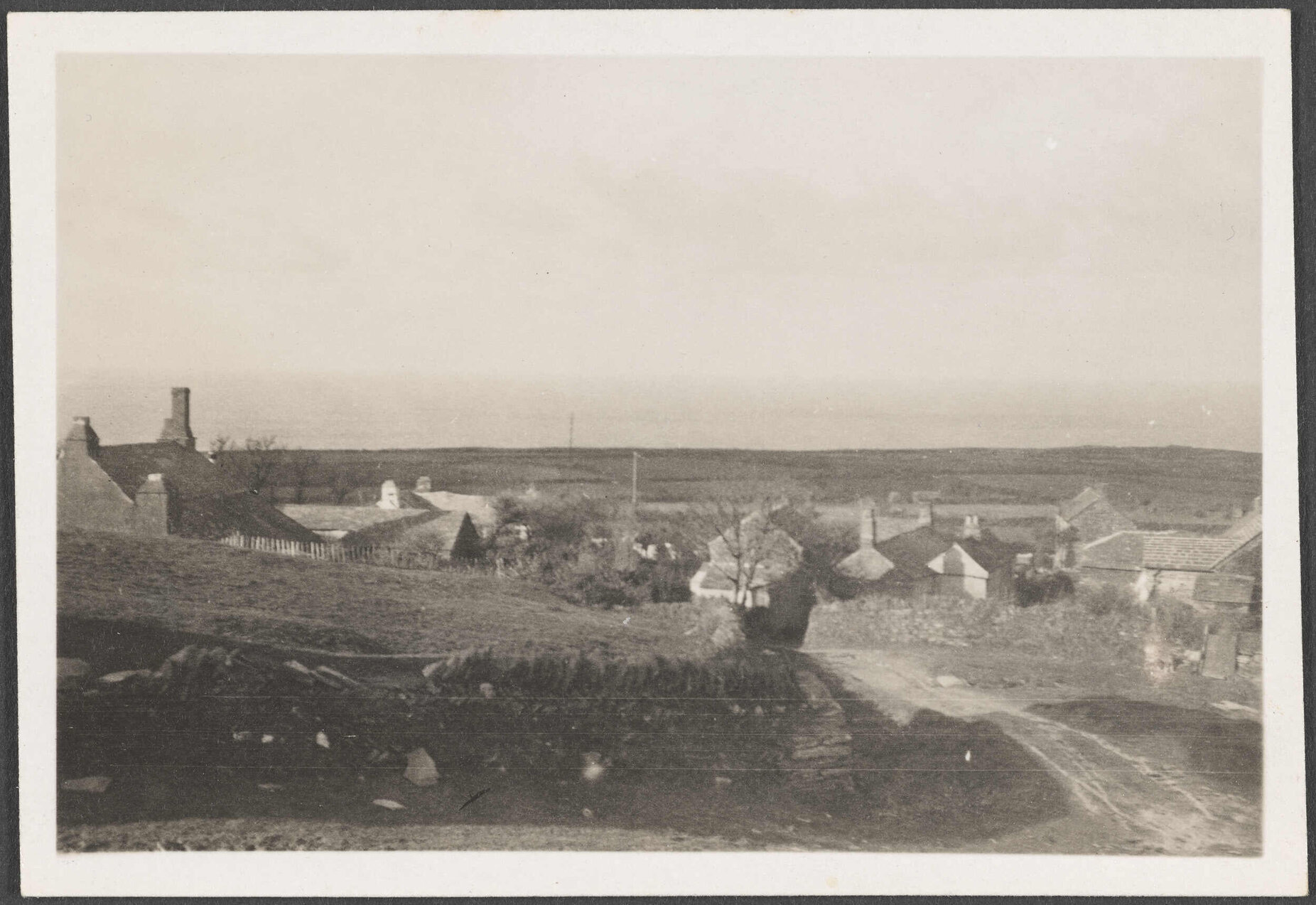 Treligga hamlet looking towards the sea
