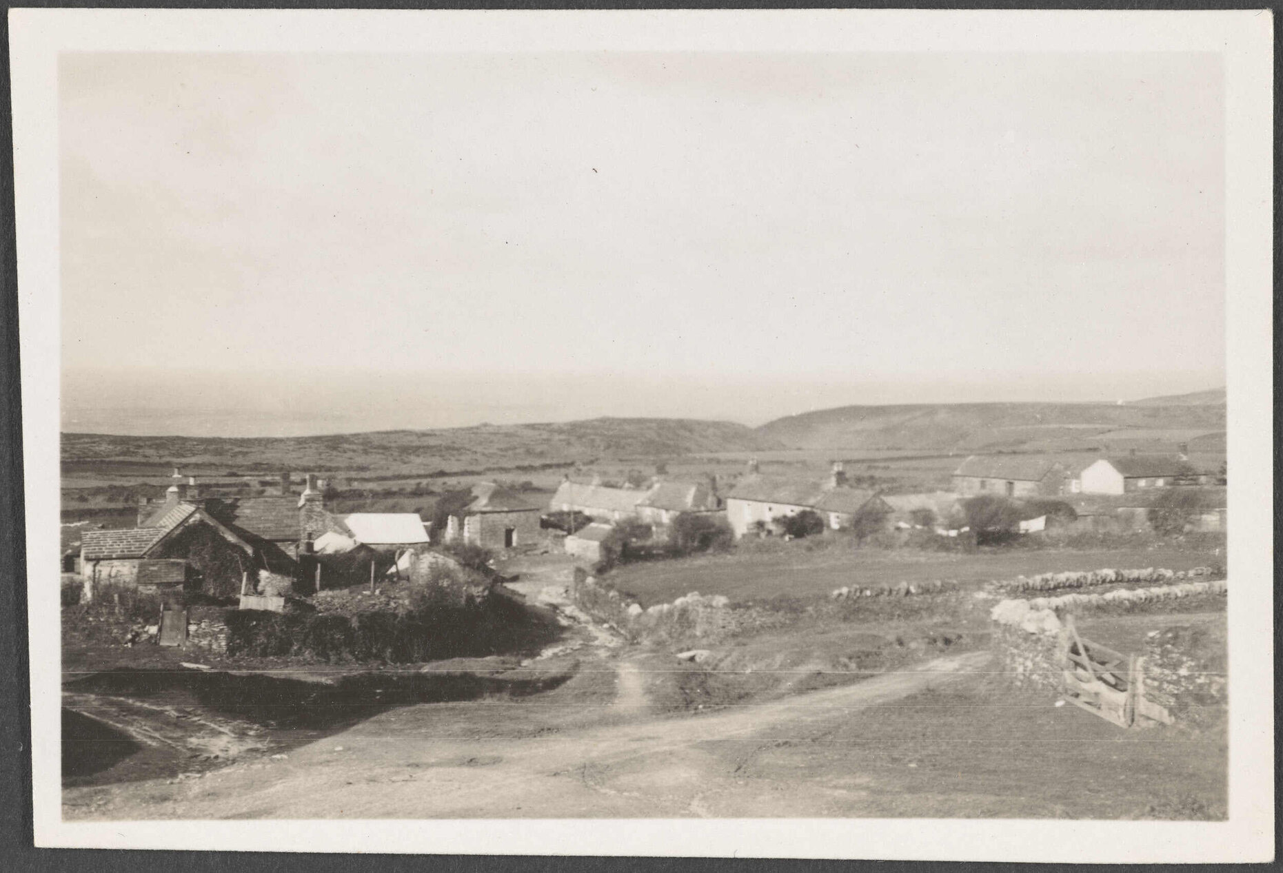 Treligga hamlet landscape