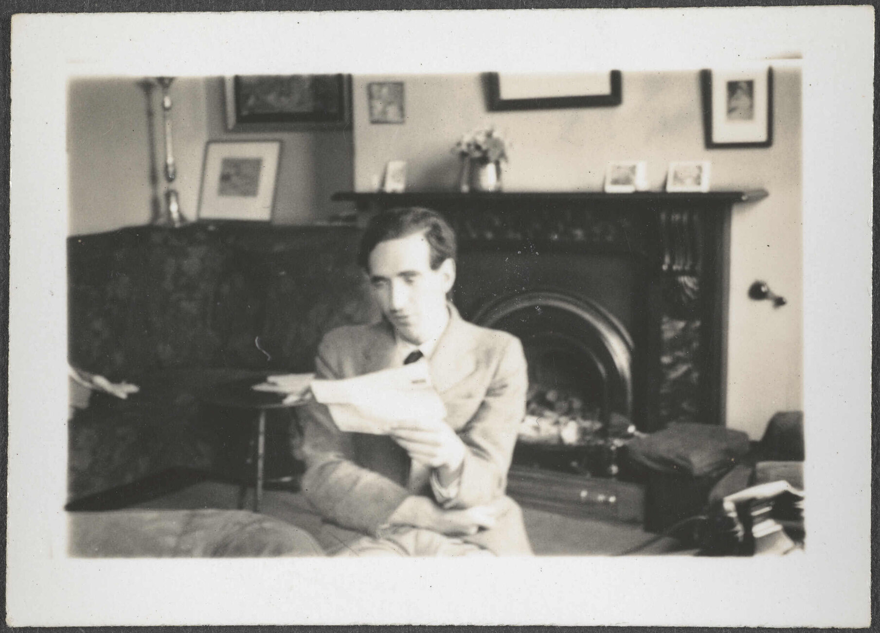 Charles Brasch at Worsley