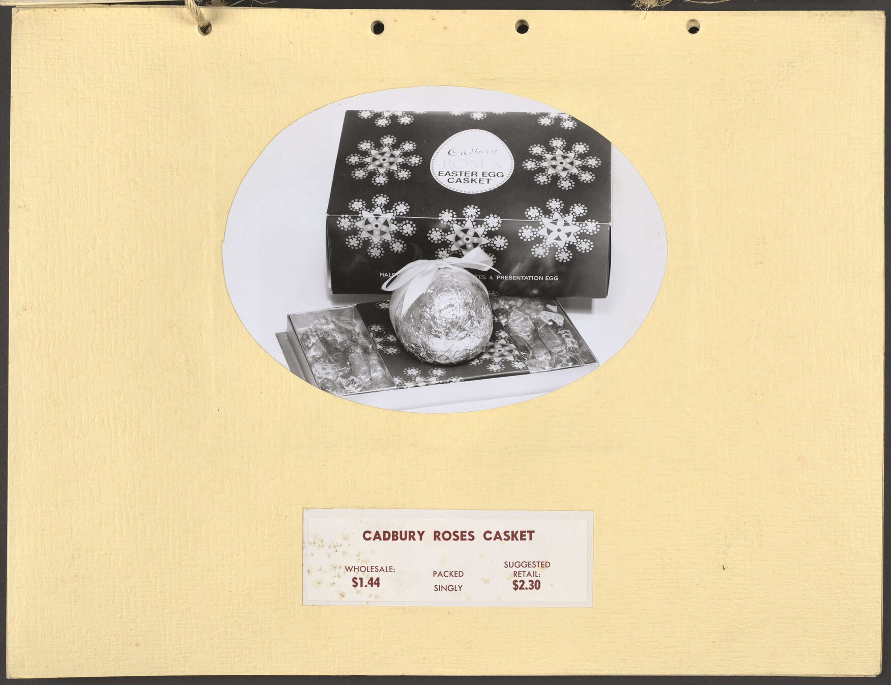 Cadbury Roses Casket