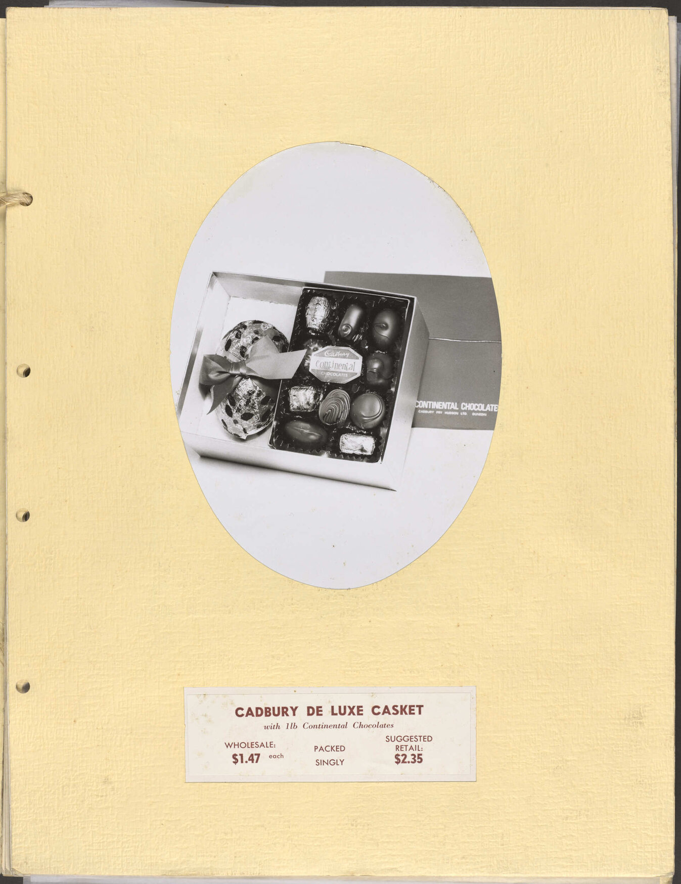 Cadbury De Luxe Casket