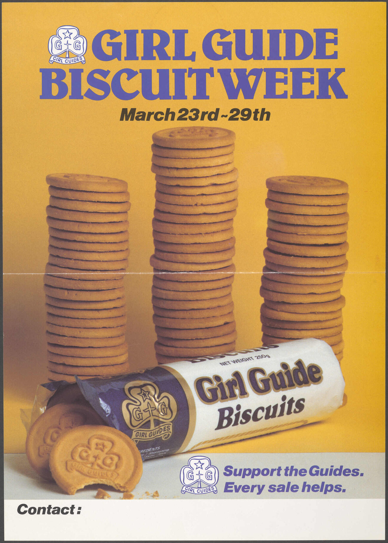 Girl Guide Biscuit Week [poster]