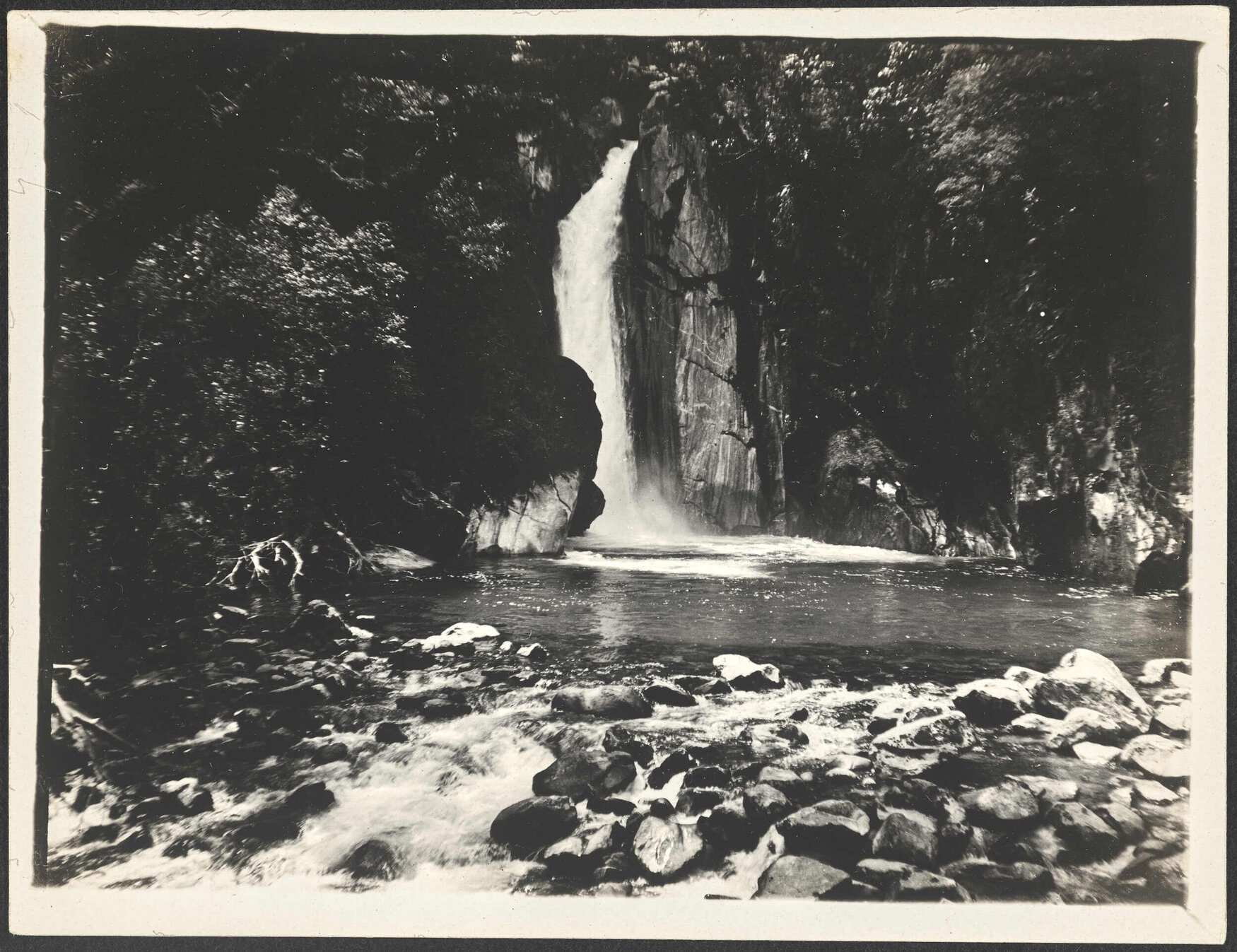 'Giant Gate Falls, Lake Ada, taken by Harold'
