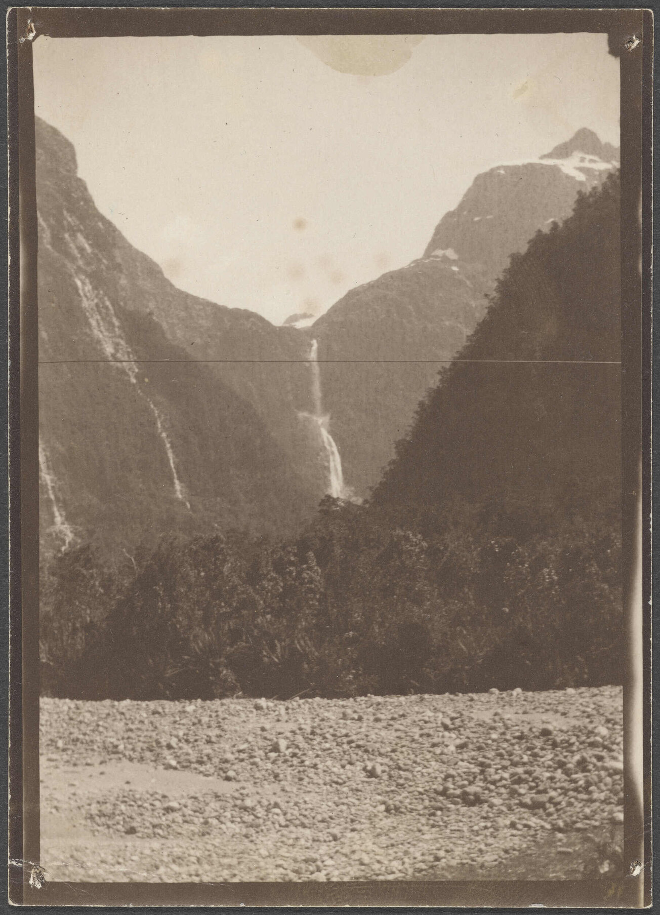 View looking towards Sutherland Falls