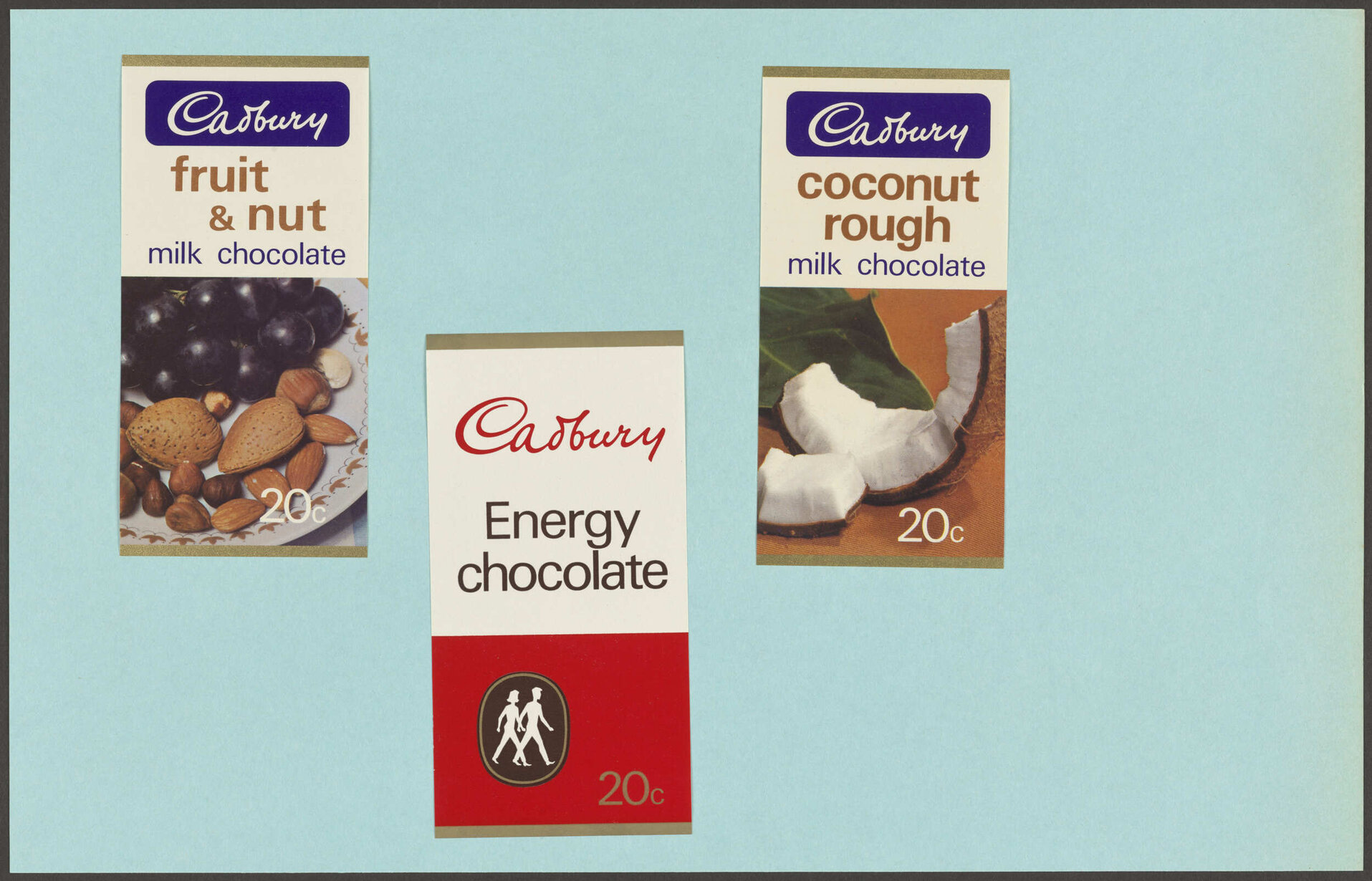 Cadbury chocolate blocks
