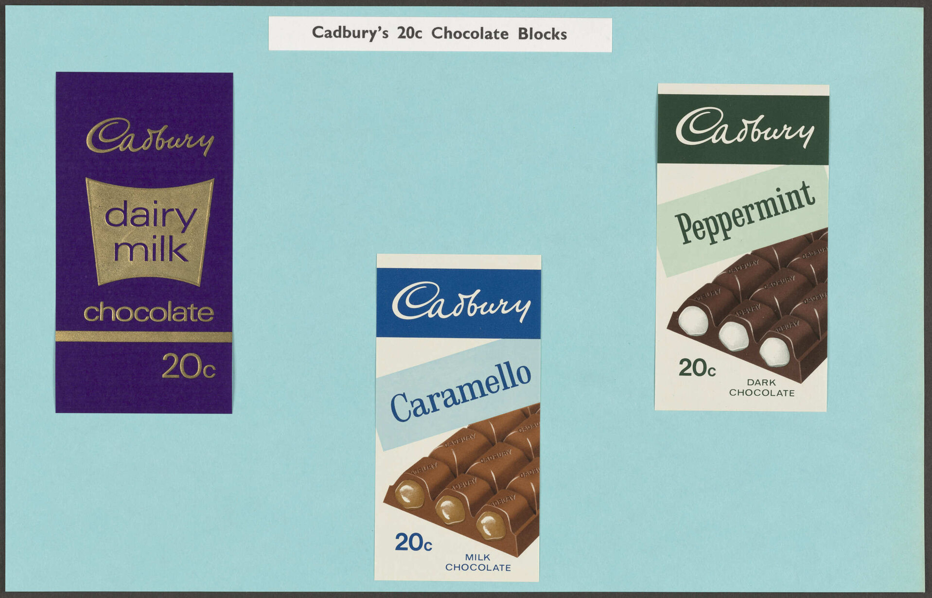'Cadbury's 20c Chocolate Blocks'