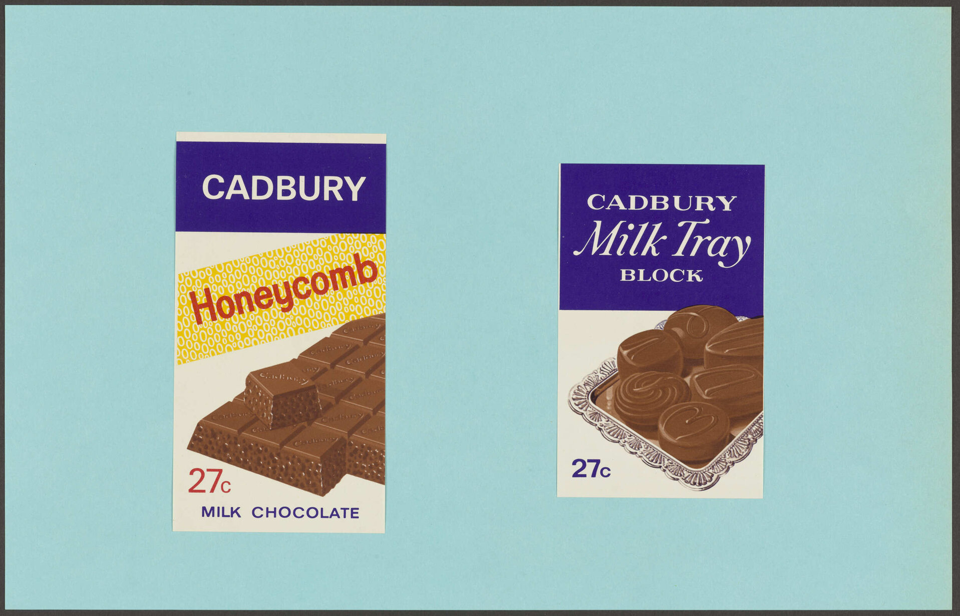 Cadbury chocolate blocks