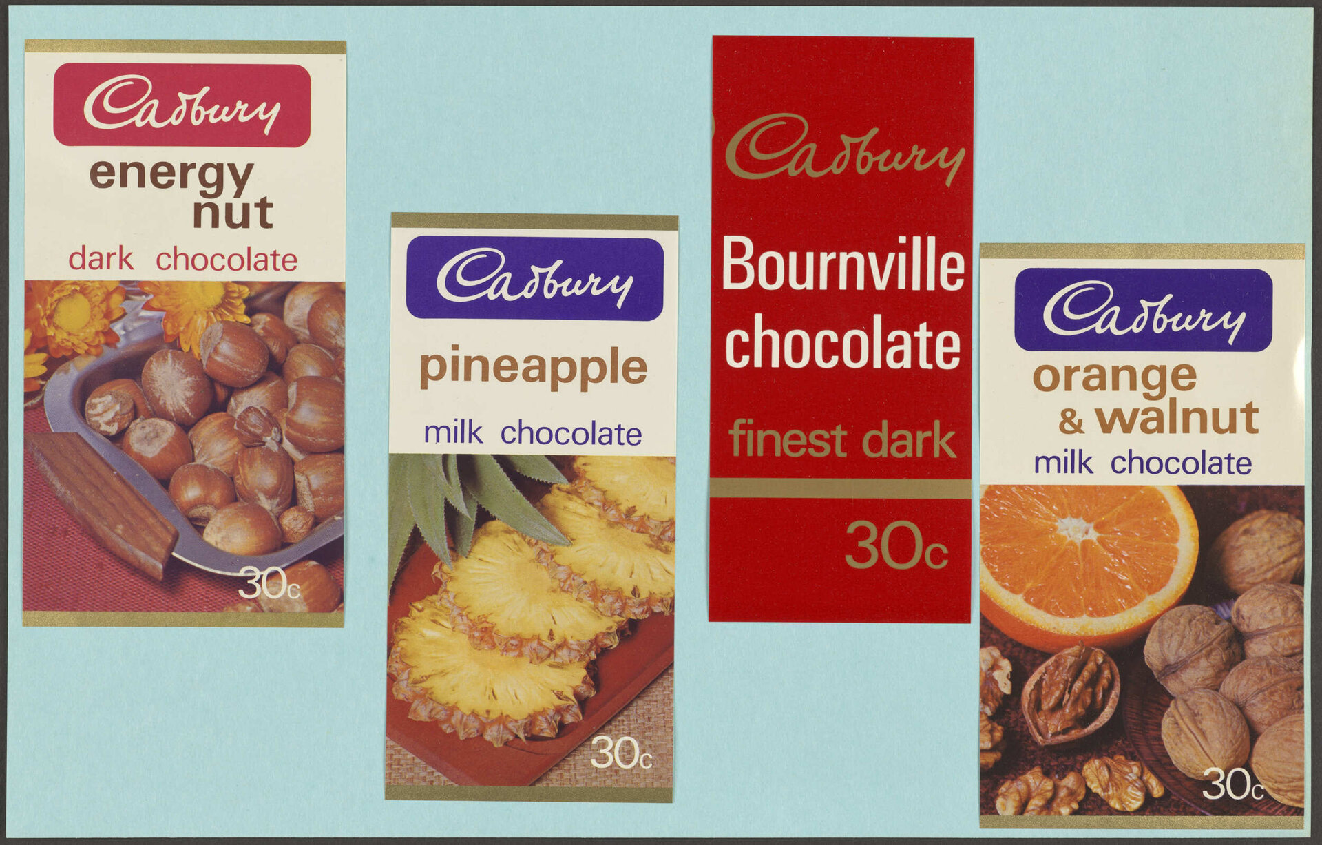 Cadbury chocolate blocks