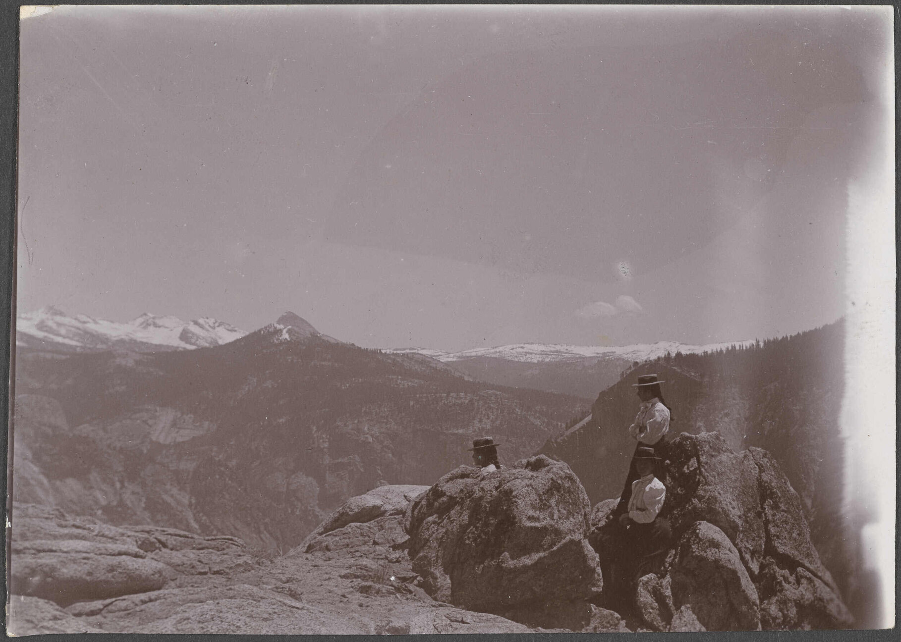 Summit of Yosemite, Sierra Nevada Mountains