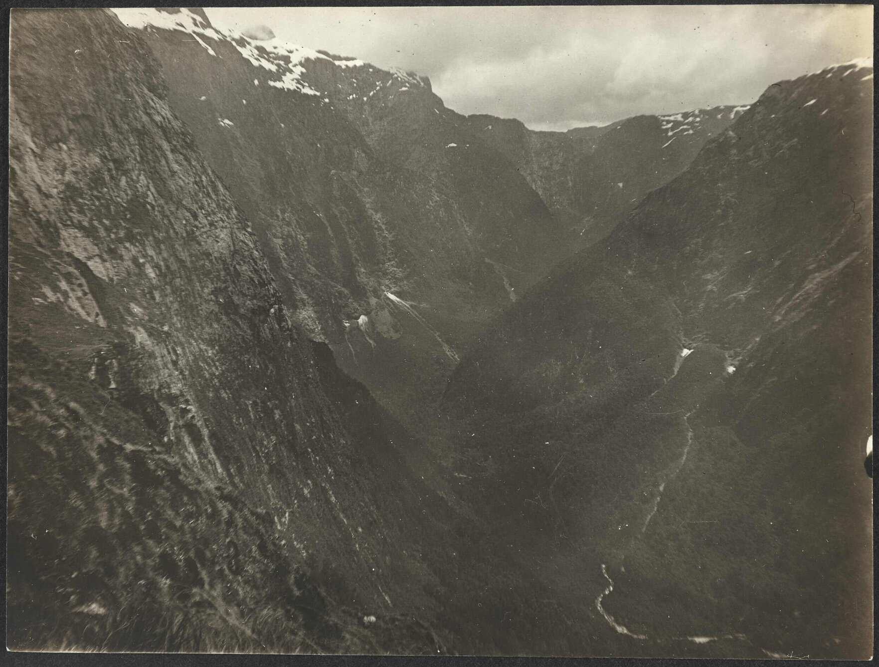 View of a valley