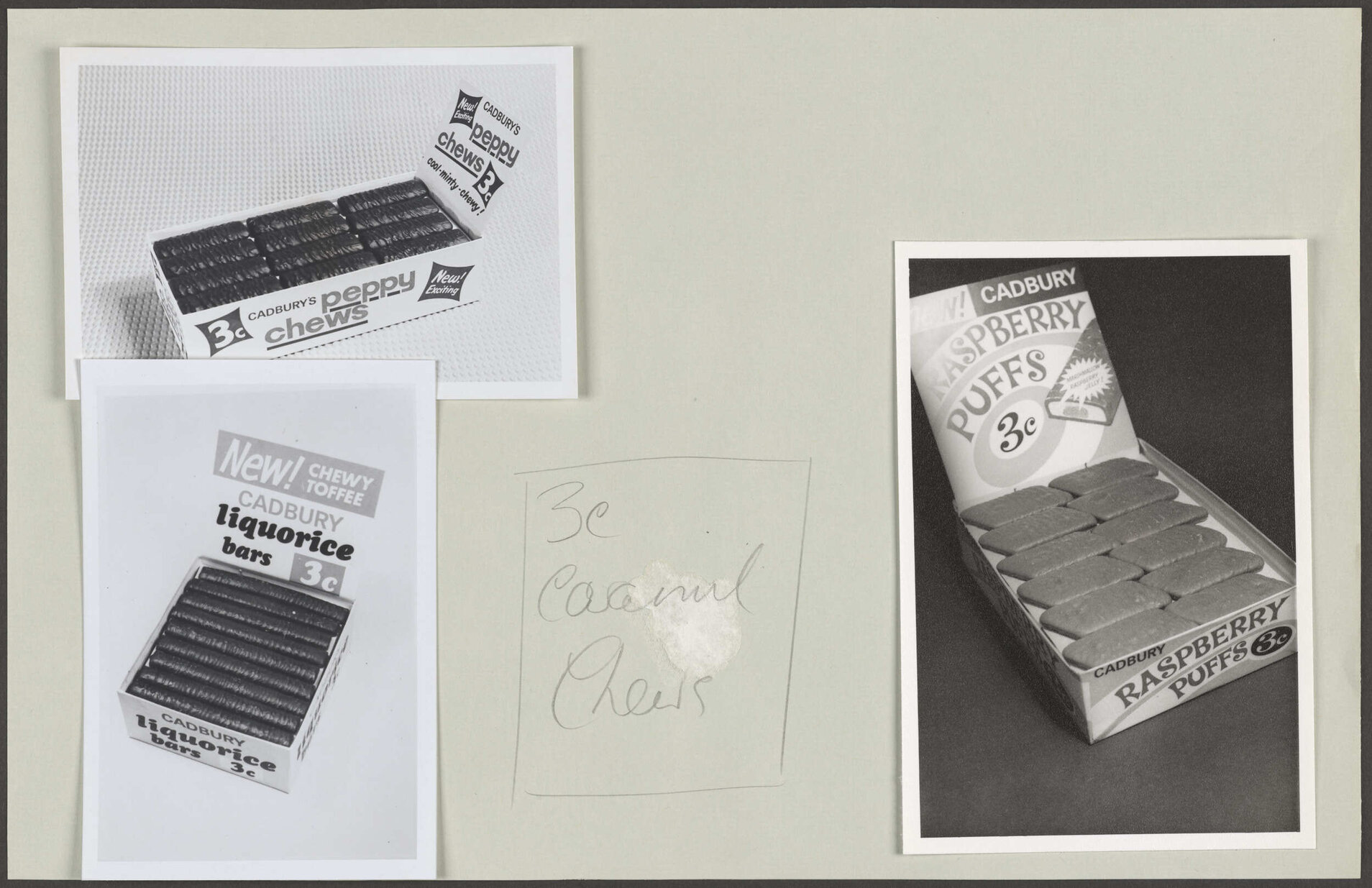 Cadbury bars and chews