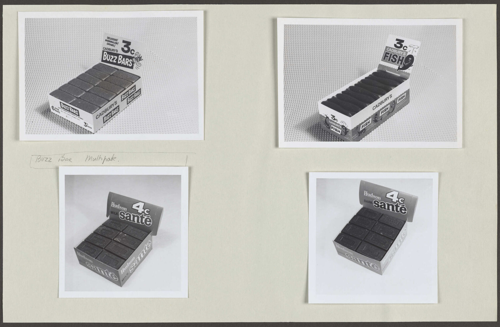 Cadbury Buzz Bars, Sant&eacute;s, and Fish