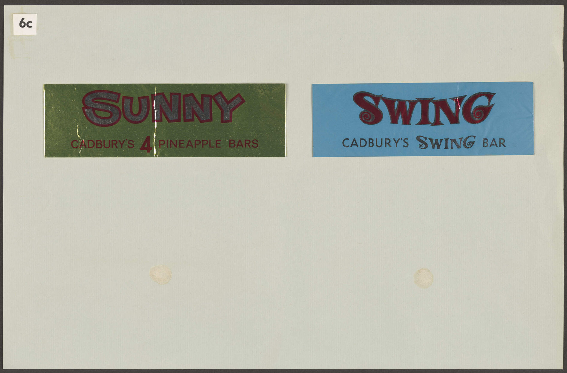 Cadbury Sunny and Swing bars
