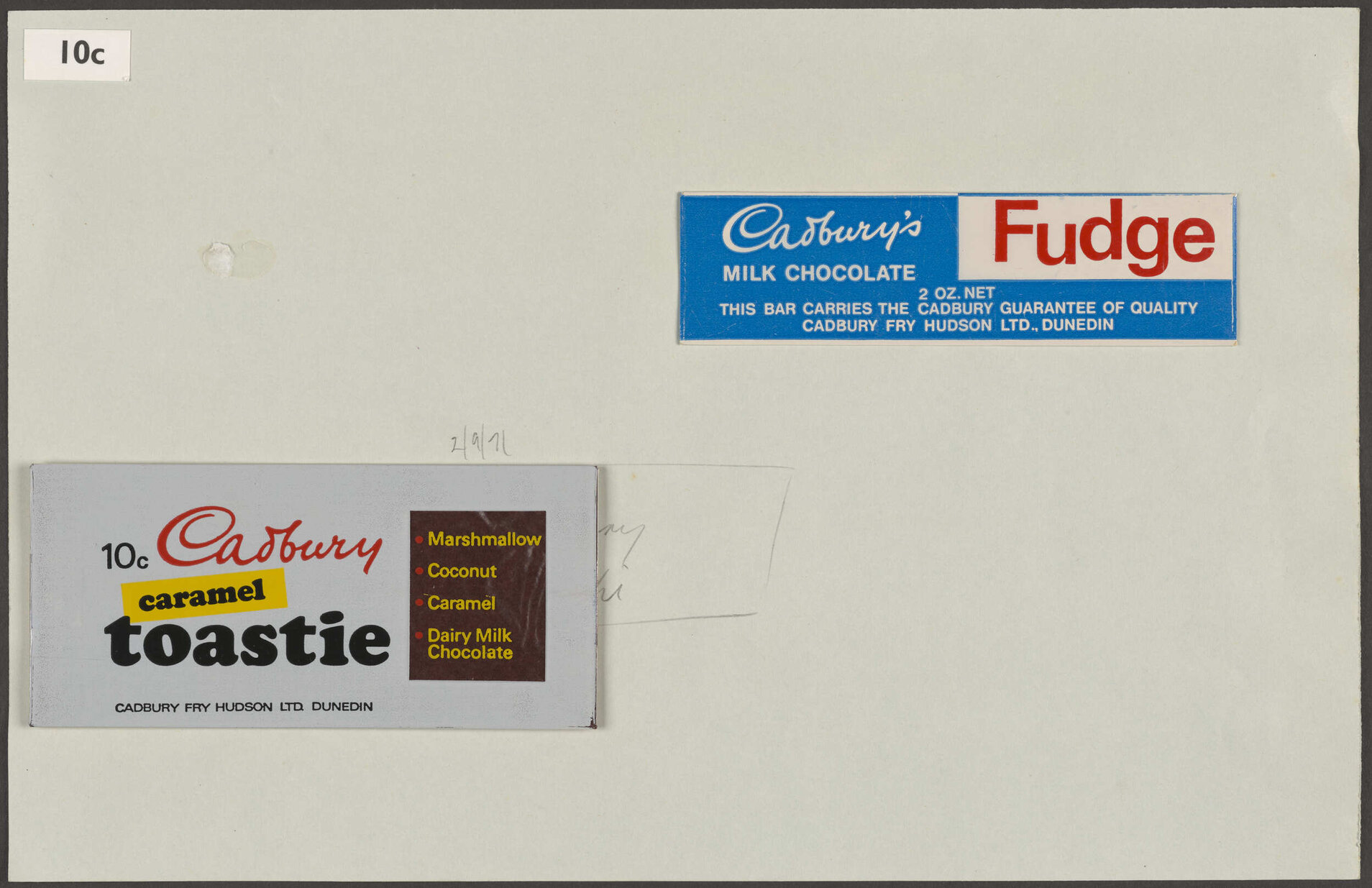 Cadbury Caramel Toastie and Milk Chocolate Fudge