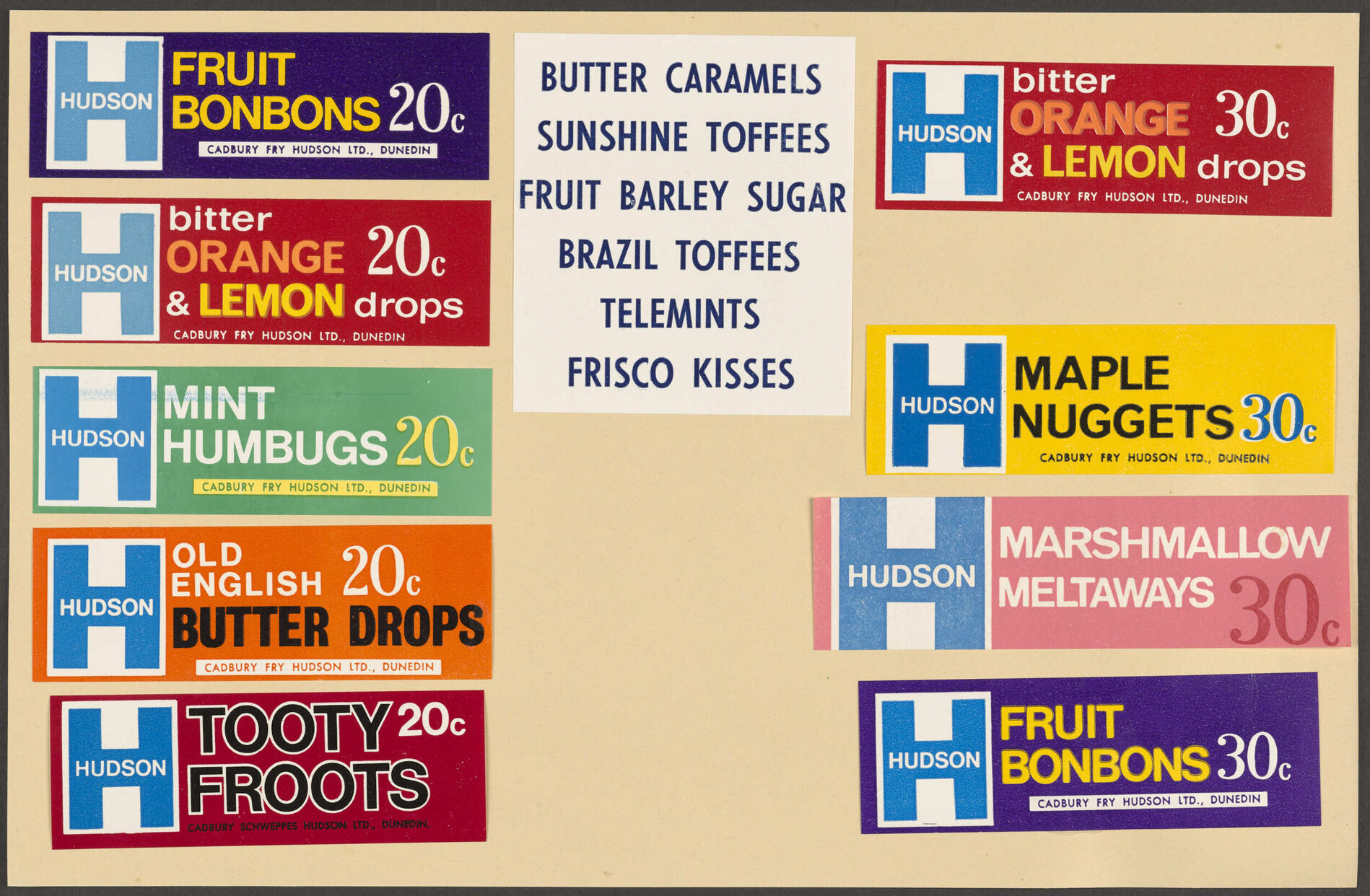 Hudson confectionery 