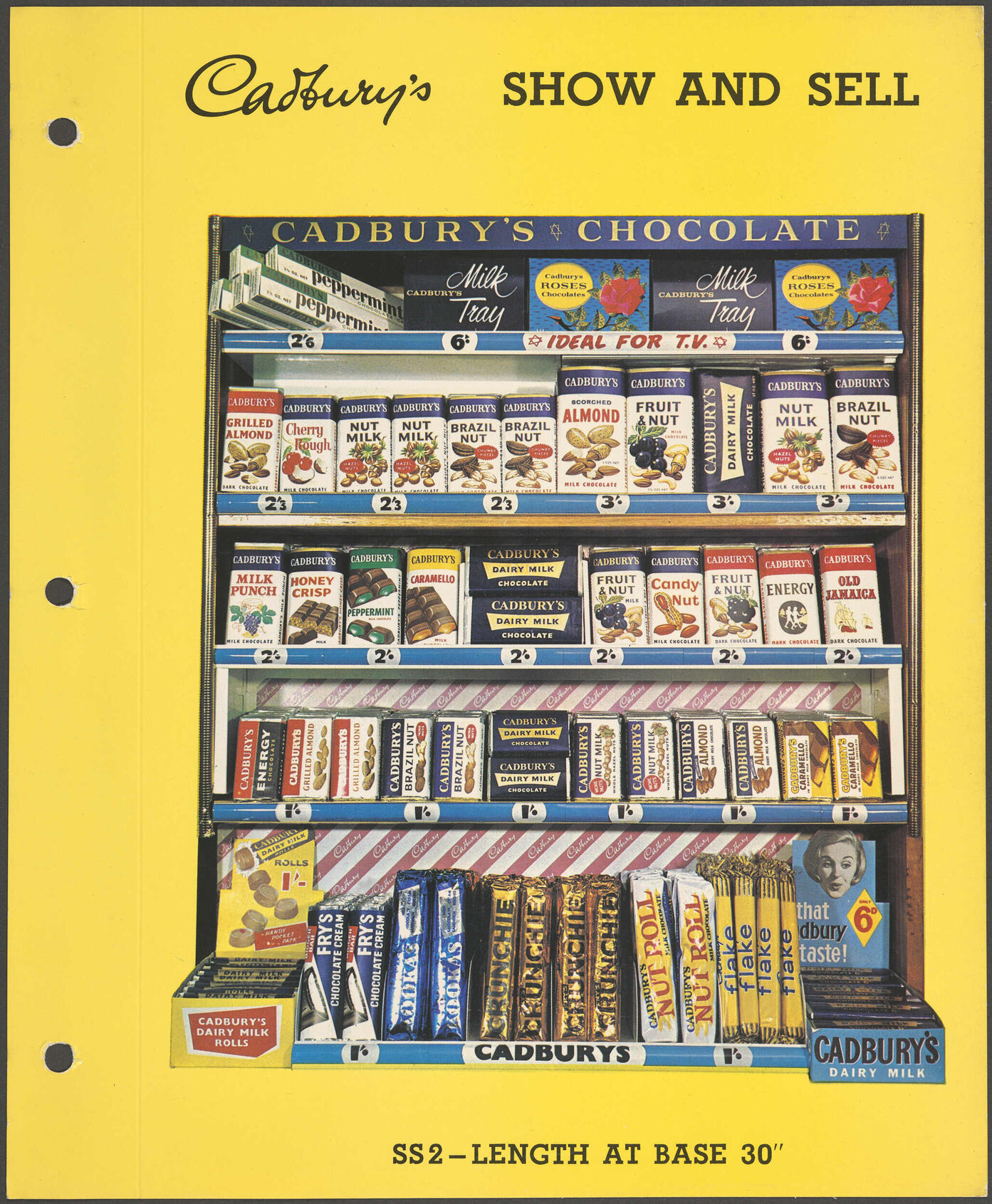 Cadbury's Show and Sell display stand