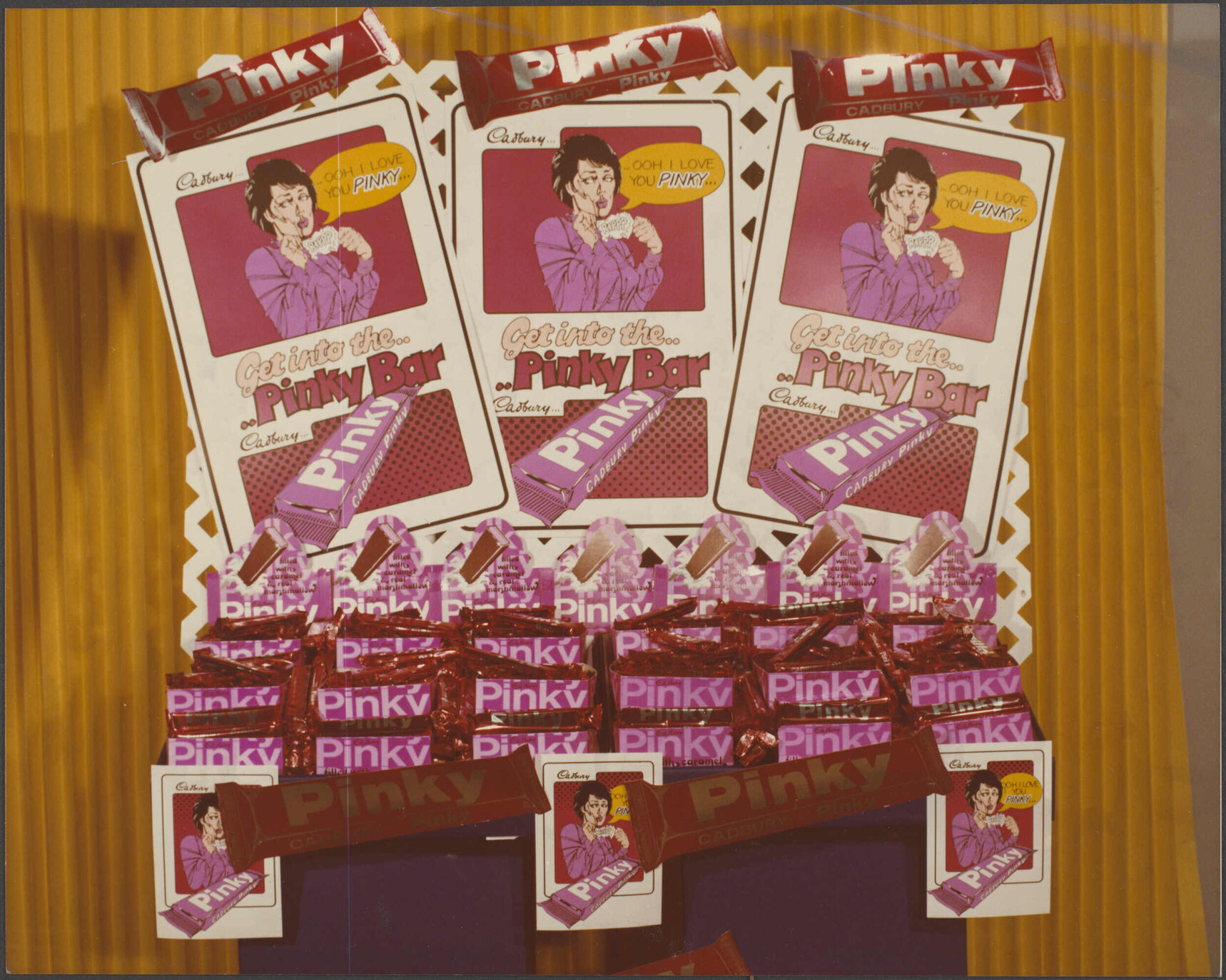 Cadbury Pinky display stand