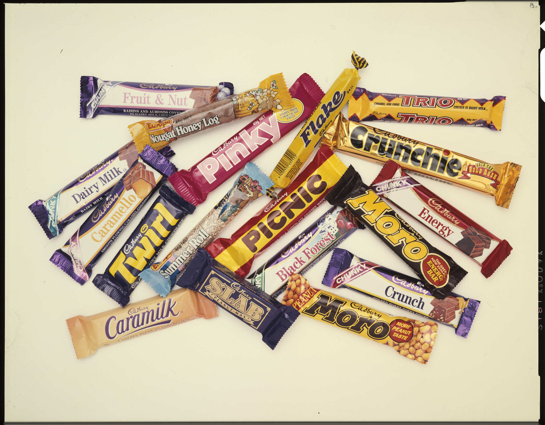Cadbury and Europe bars
