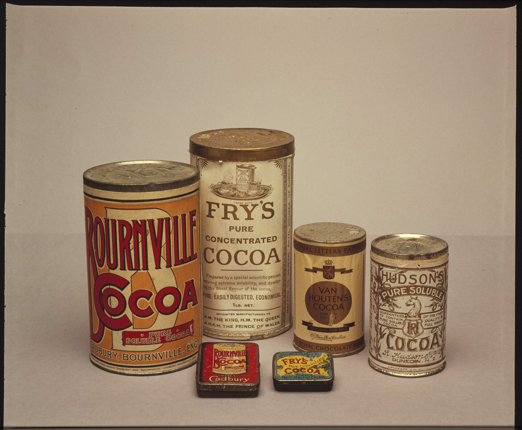 Cocoa tins