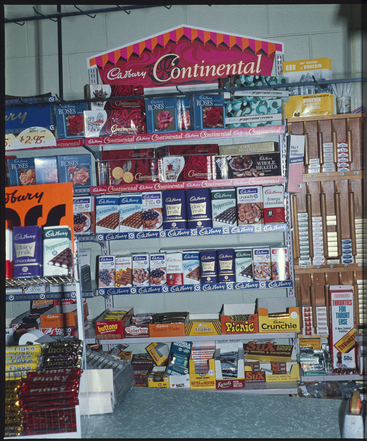 Cadbury product displays