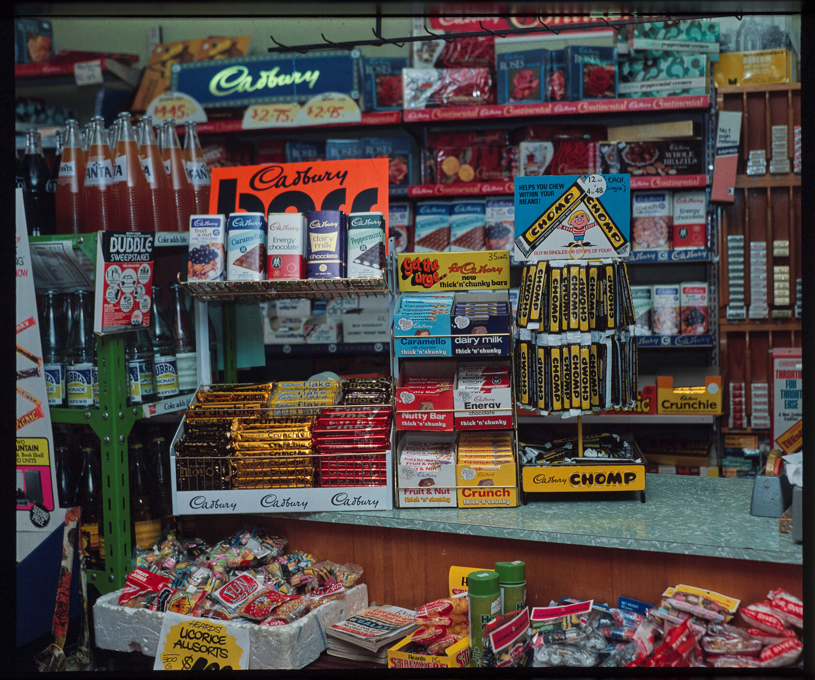 Cadbury product displays
